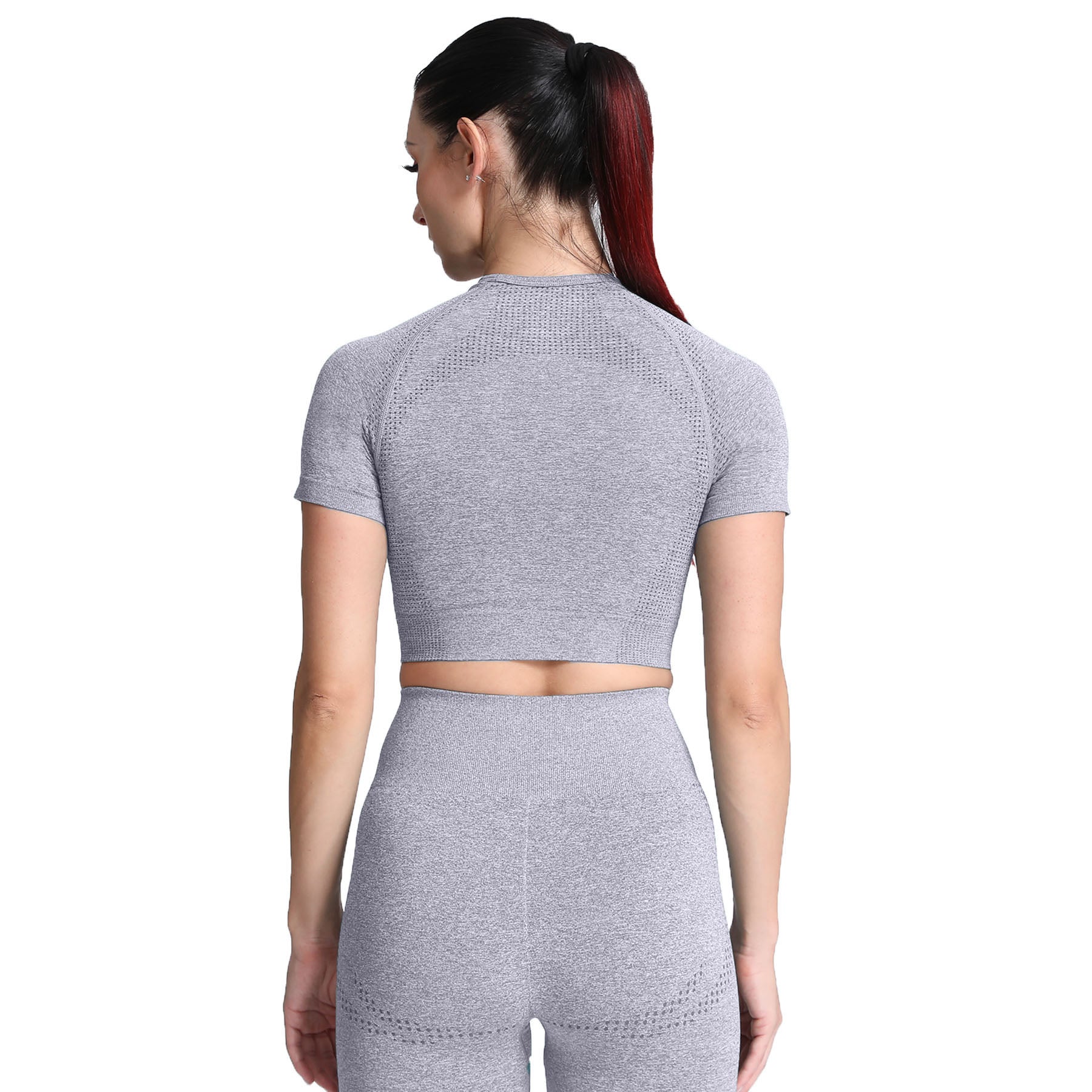 Aoxjox Vital Short Sleeve Crop Tops