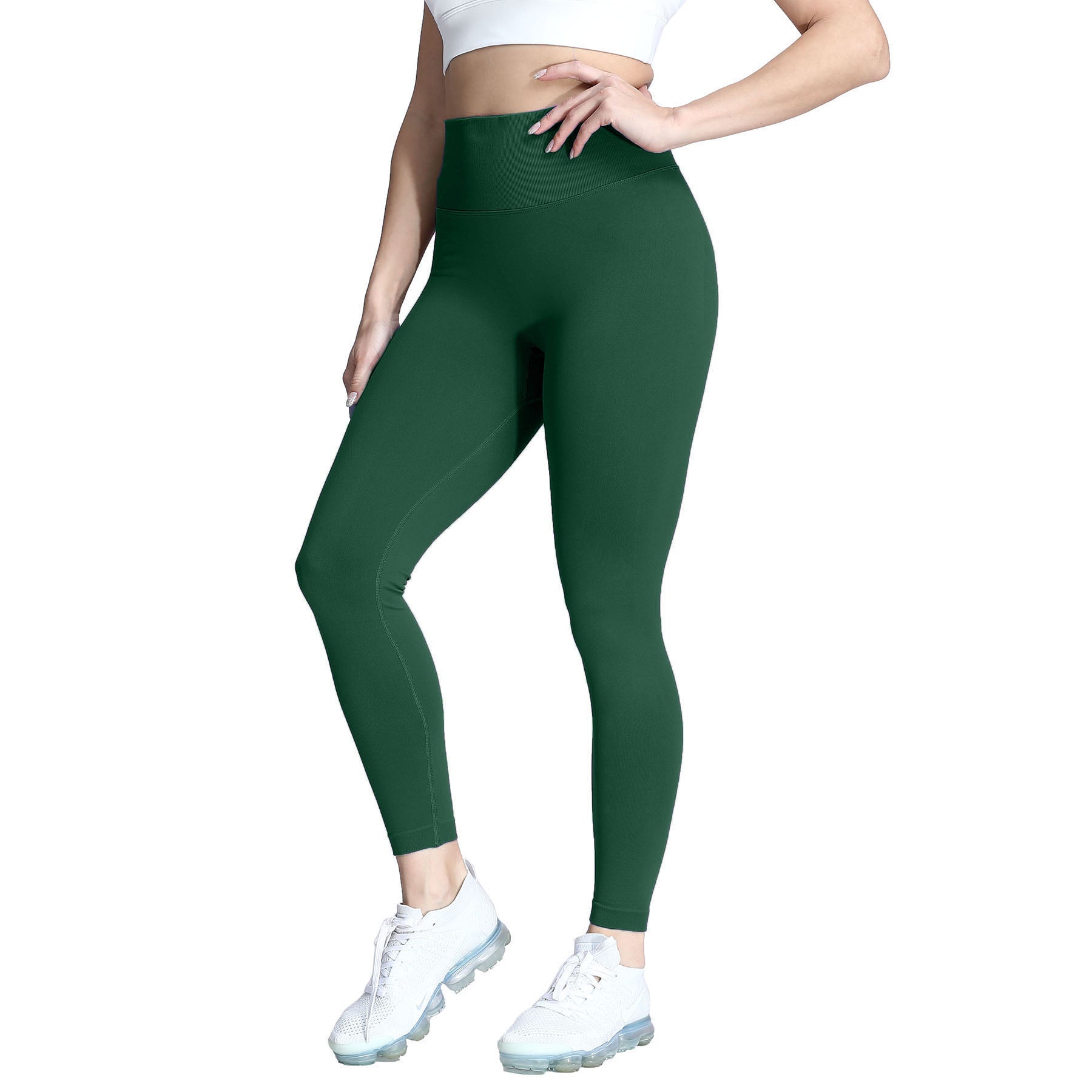 Aoxjox High Waisted Workout Leggings for Women Scrunch Tummy Control Luna  Buttery Soft Yoga Pants 27 (