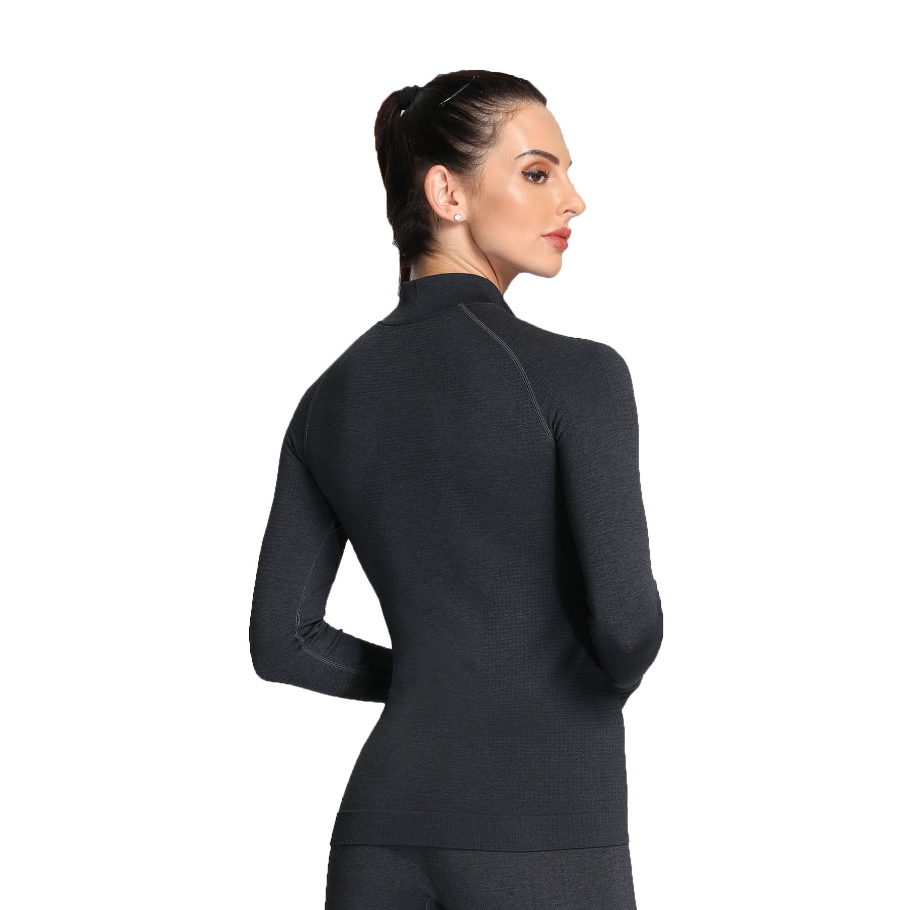 Aoxjox Women's Vital Long Sleeve Quarter Zip Pullover
