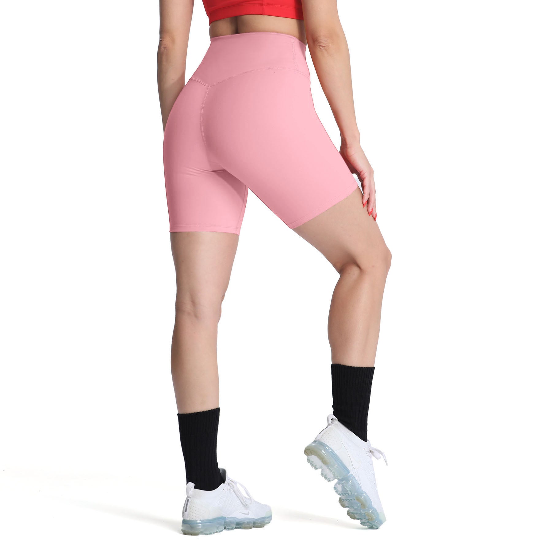 Aoxjox 6" No Seam Biker Shorts