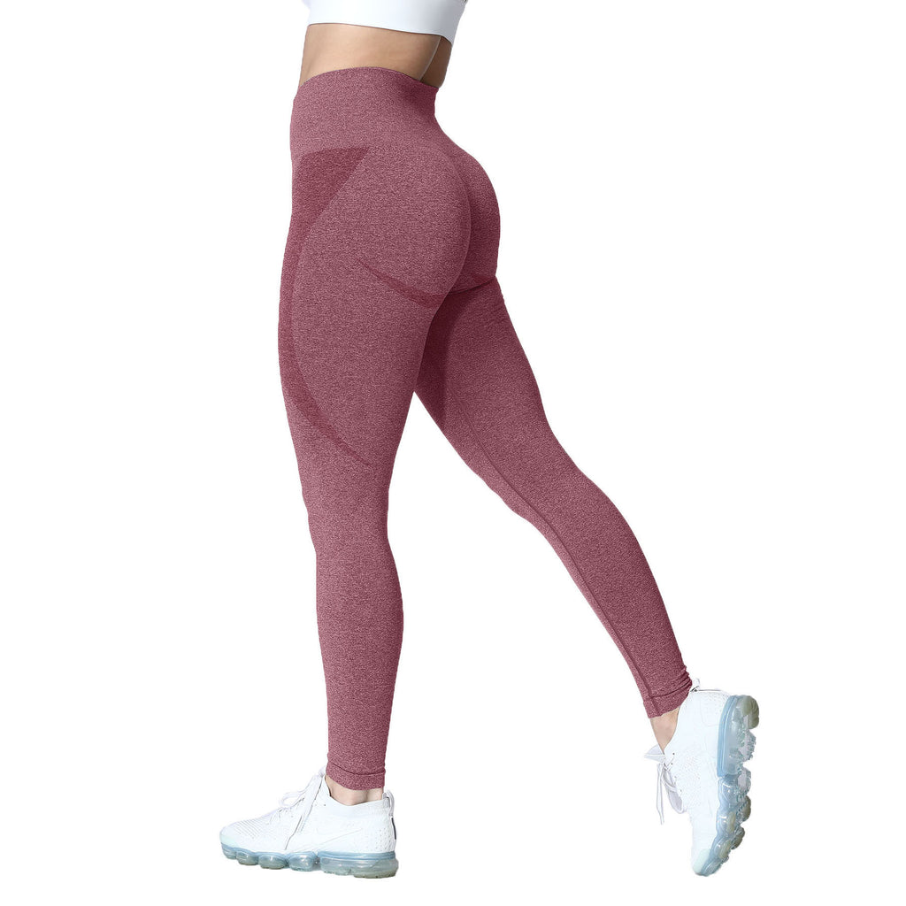 Aoxjox Darks Smile Contour Seamless Leggings