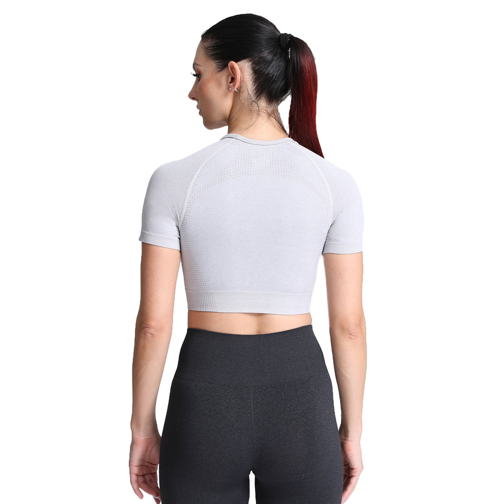 Aoxjox Vital Short Sleeve Crop Tops