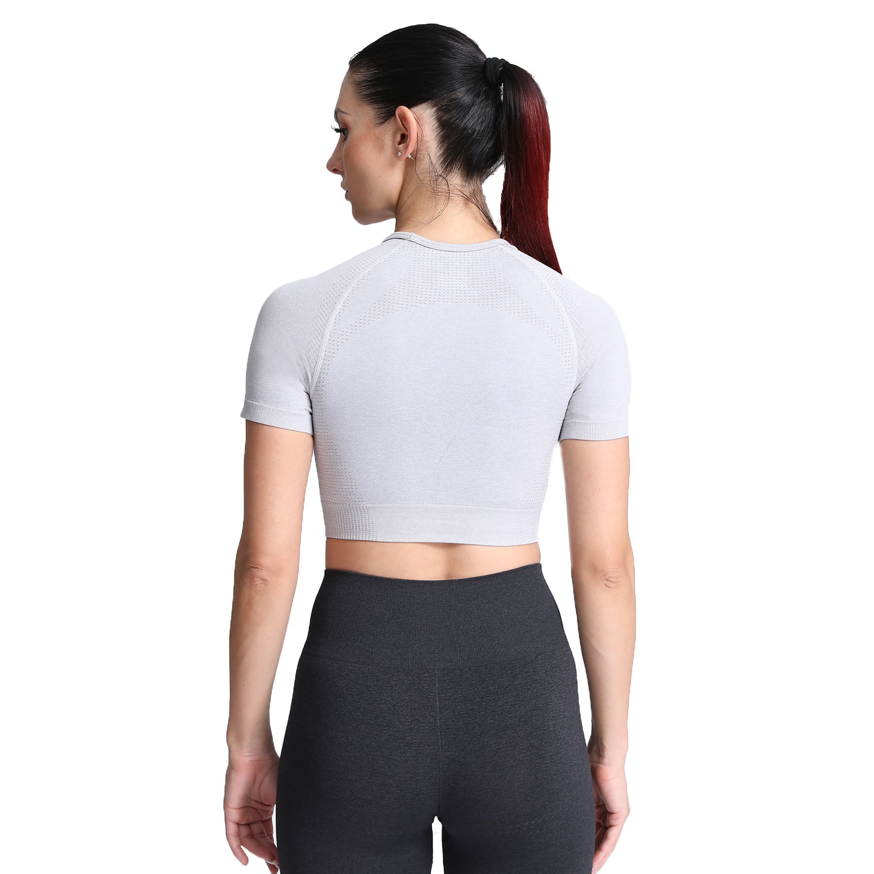 Aoxjox Vital Short Sleeve Crop Tops
