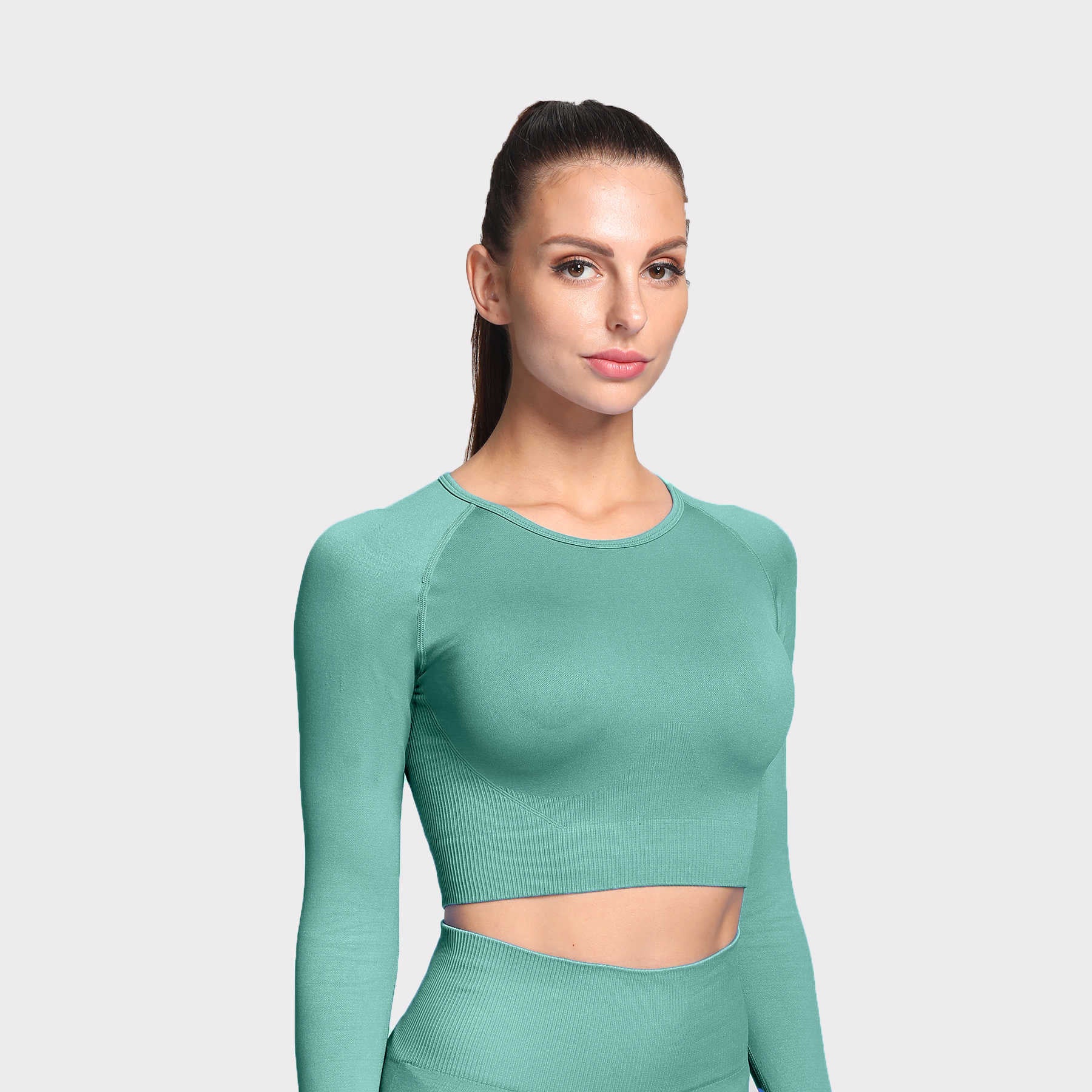 Aoxjox Hyperflex Seamless Crop Top
