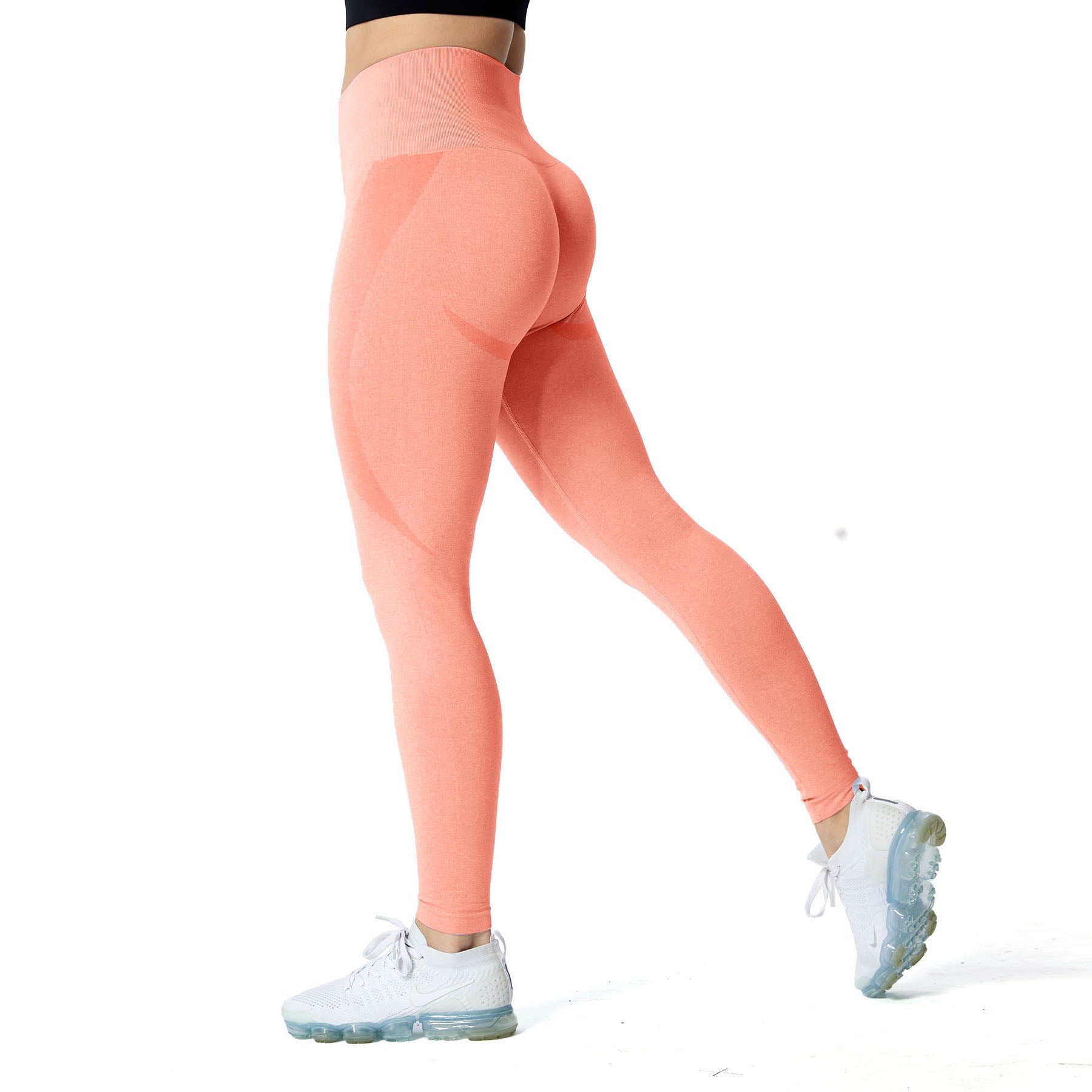 Aoxjox Brights Smile Contour Seamless Leggings