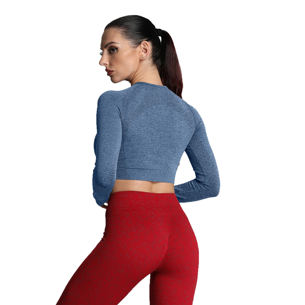 Aoxjox "Vital 2.0 / 3.0" long-sleeved Crop Top