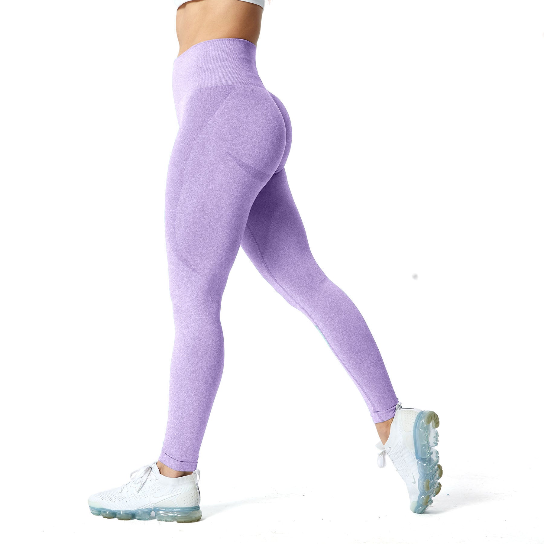 Aoxjox Brights Smile Contour Seamless Leggings