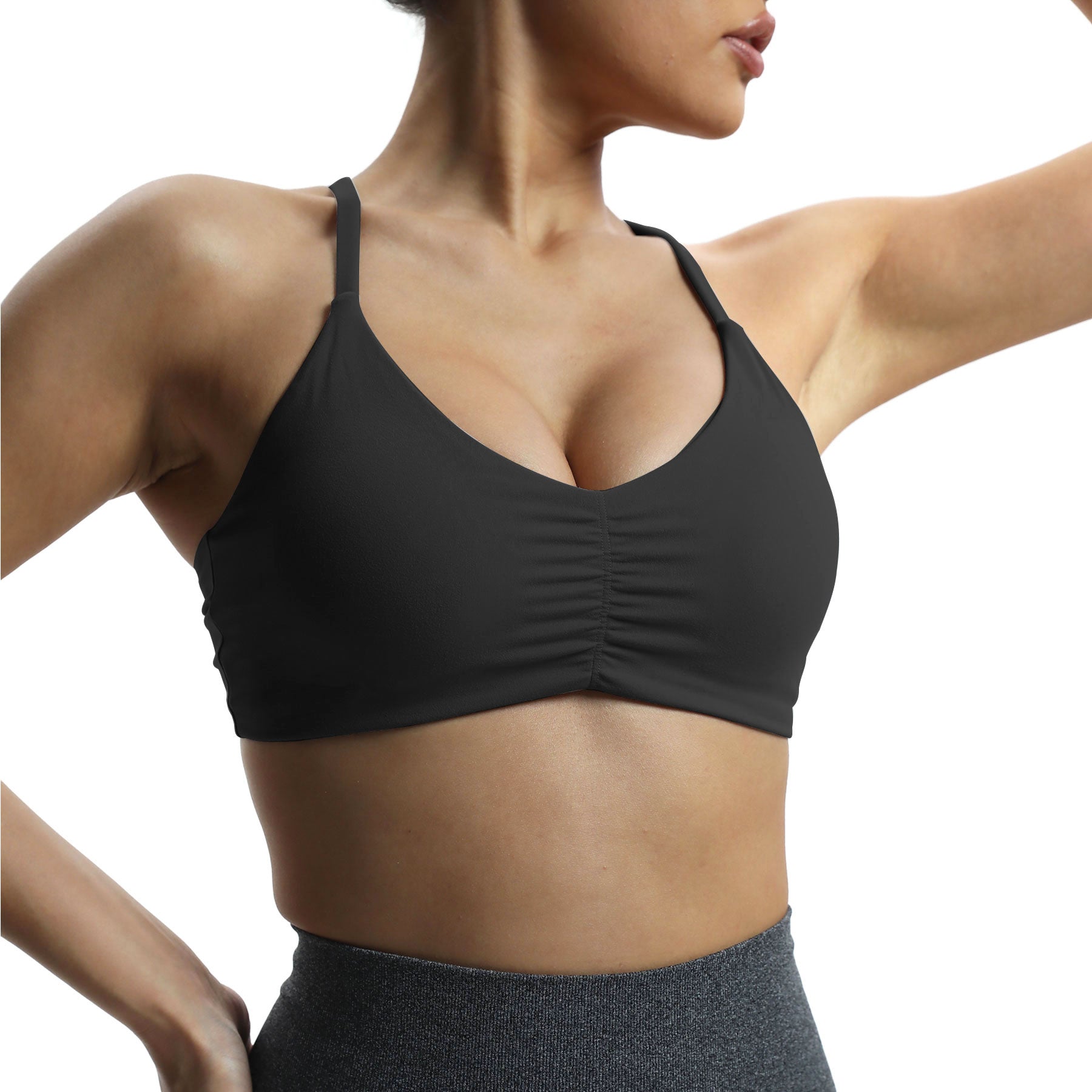 Aoxjox "Molly" Ruched  Adjustable Bra