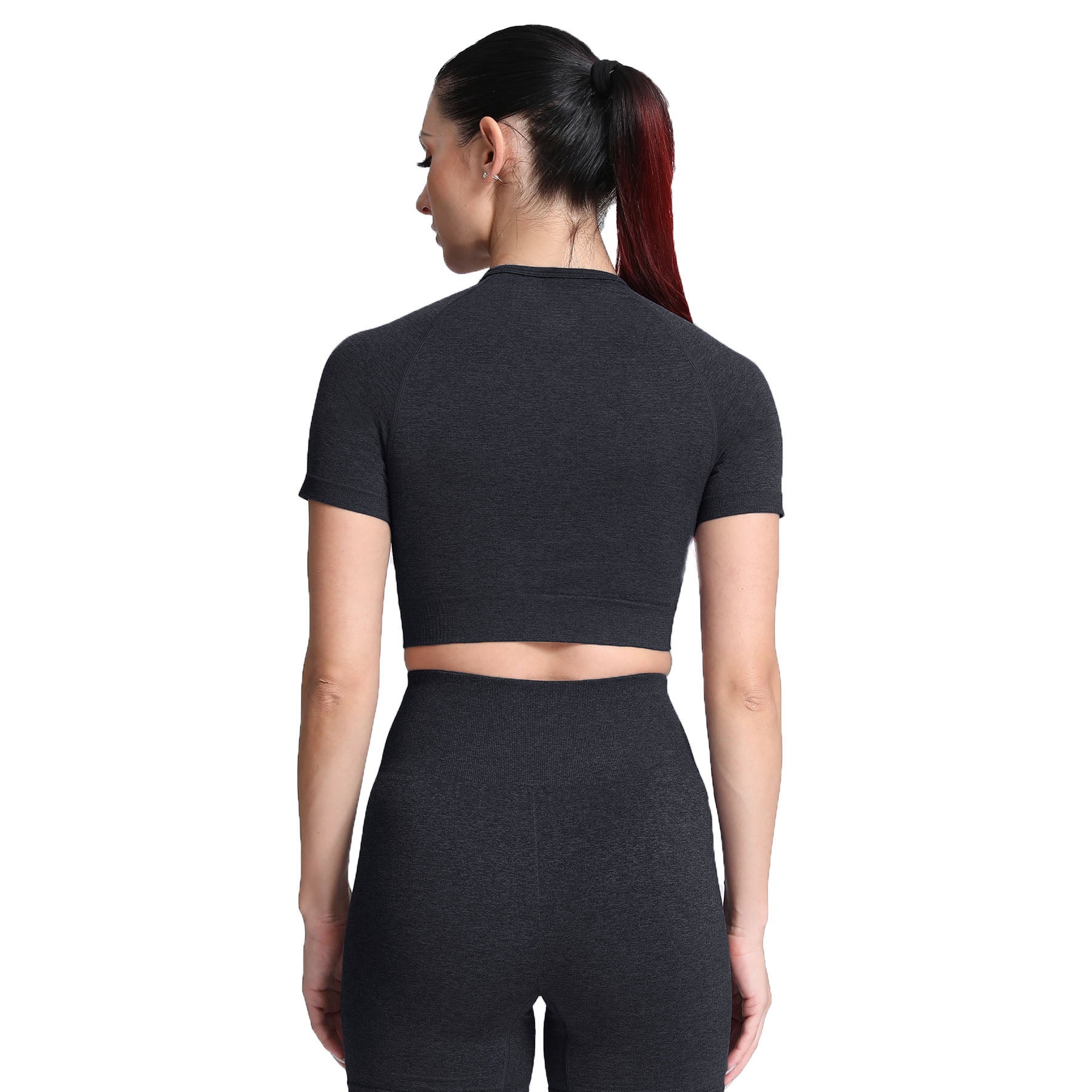 Aoxjox Vital Short Sleeve Crop Tops