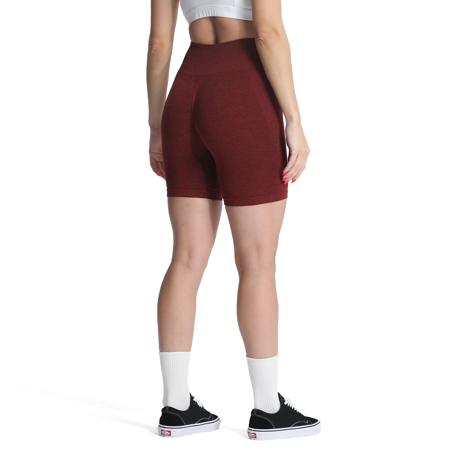 Aoxjox Asset 6" Seamless Scrunch Shorts (Darks/Neutrals)