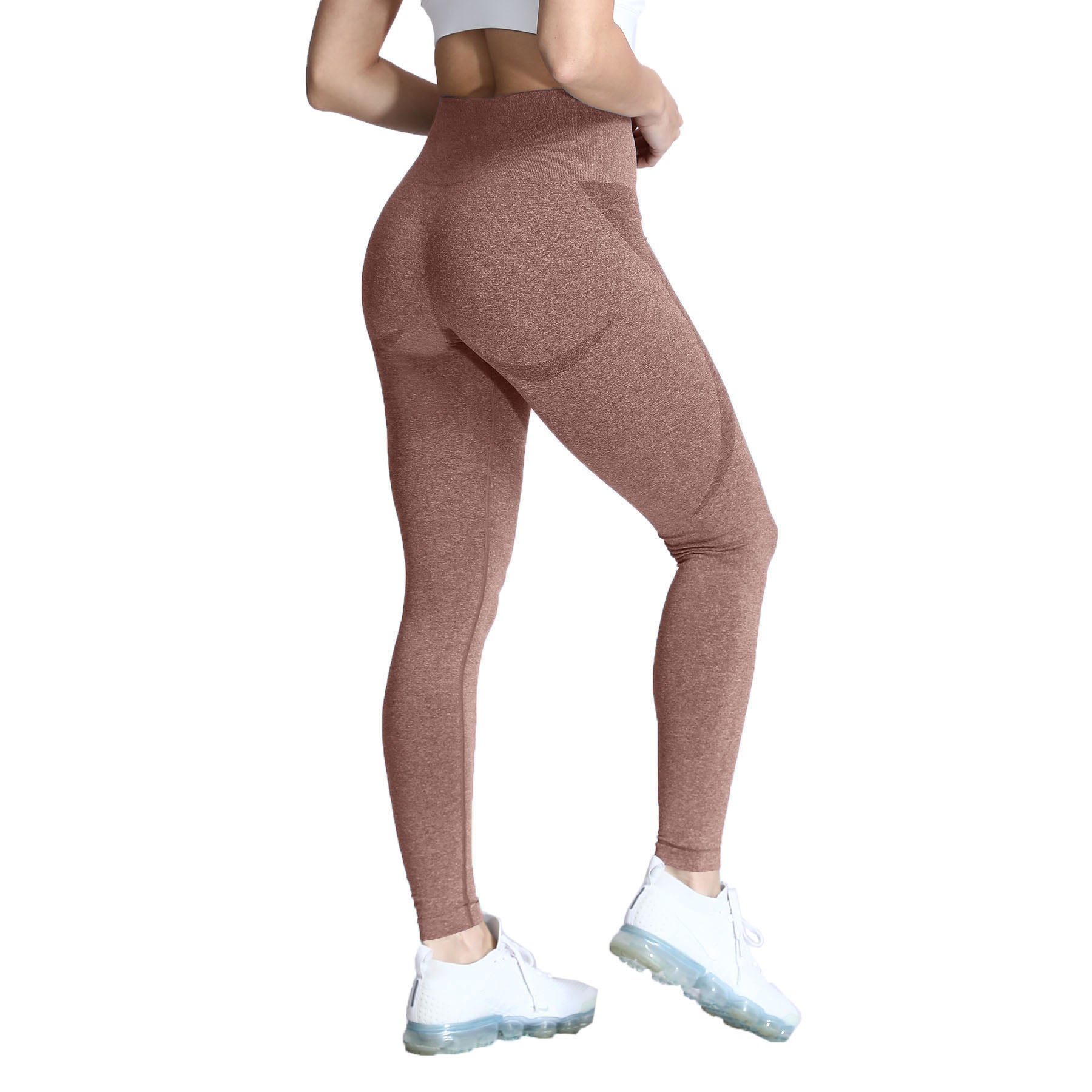 Aoxjox Smile Contour Ombre Seamless Leggings