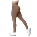 Aoxjox Darks Smile Contour Seamless Leggings