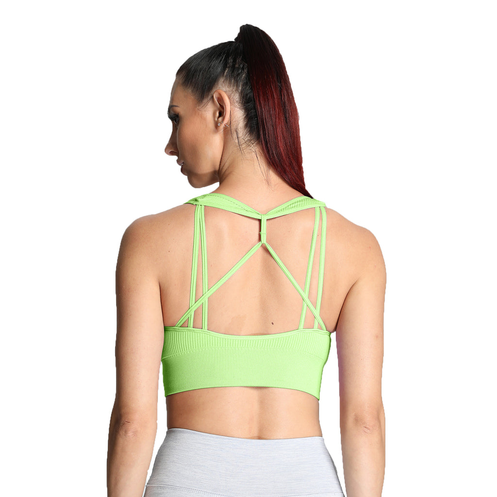 Aoxjox Ribbed Seamless Sports Bras