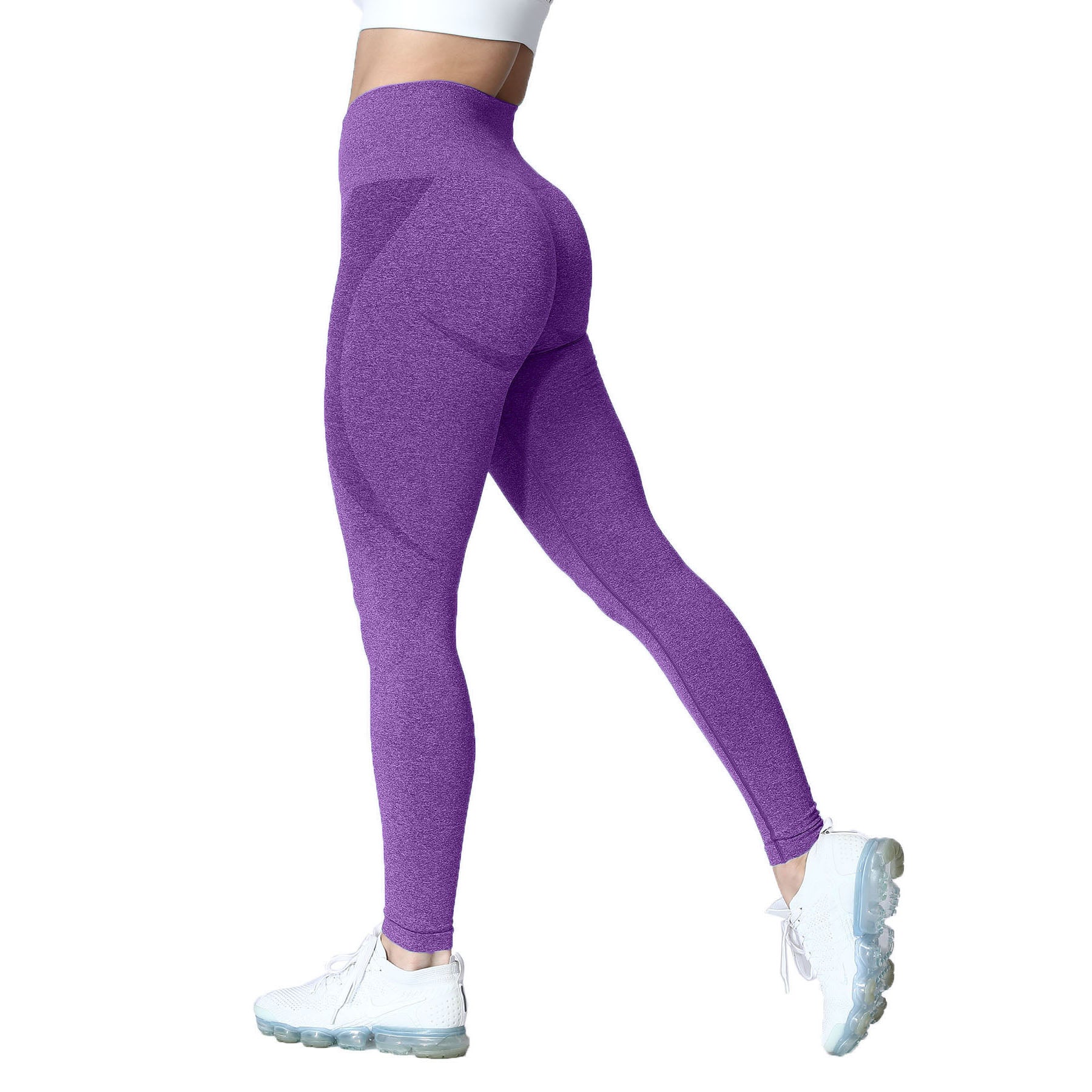 aoxjox, Pants & Jumpsuits, Aoxjox Purple Seamless Contour Leggings
