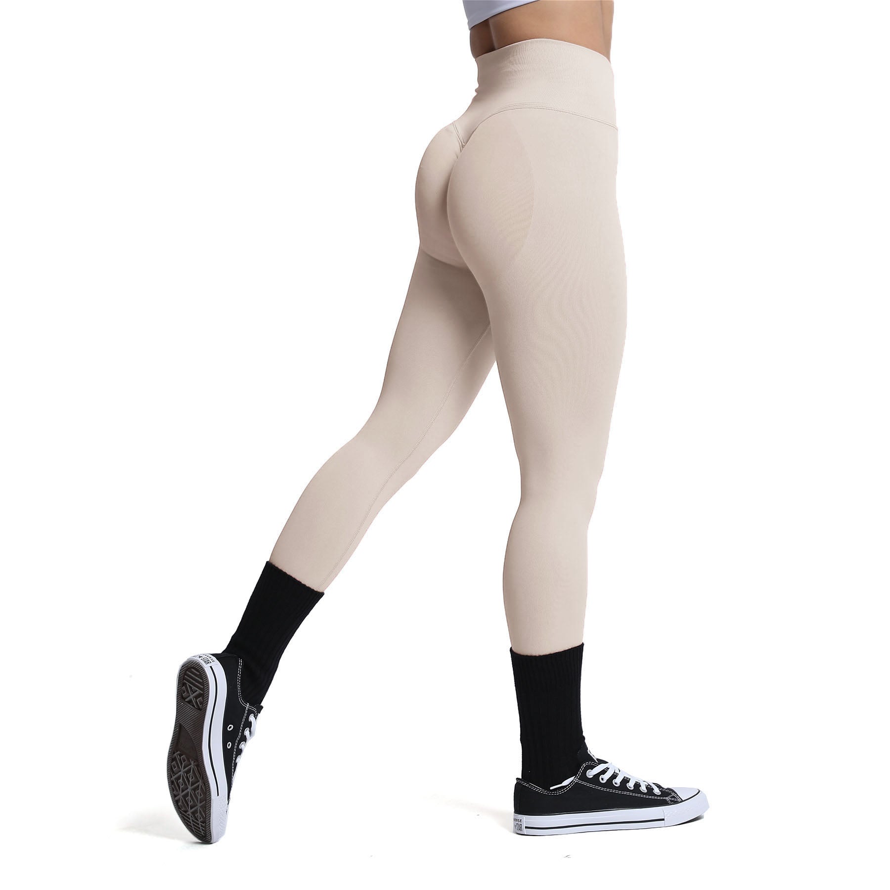 Aoxjox Scrunch Butt Lifting Seamless Leggings