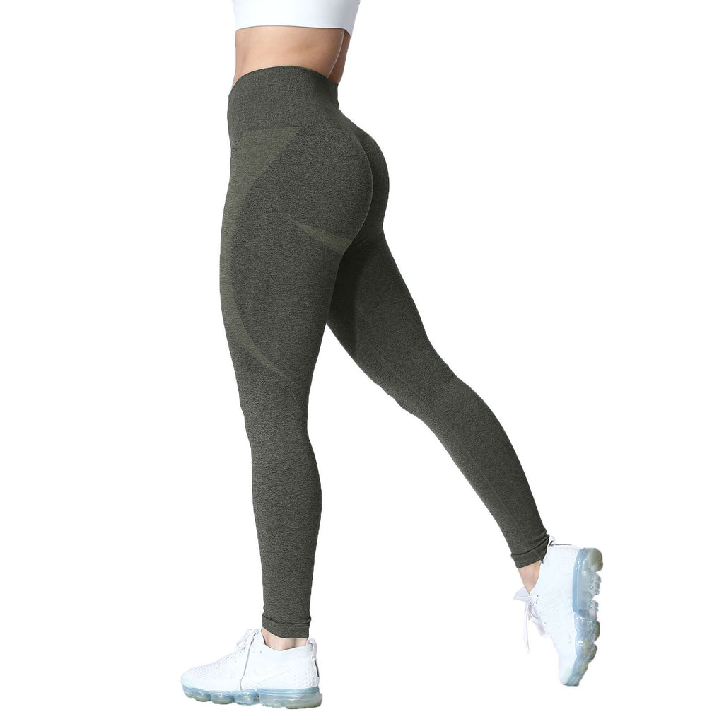 Aoxjox Darks Smile Contour Seamless Leggings