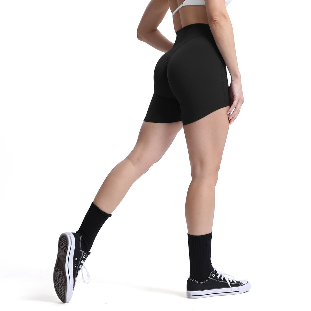 Aoxjox High-Low Scrunch Shorts