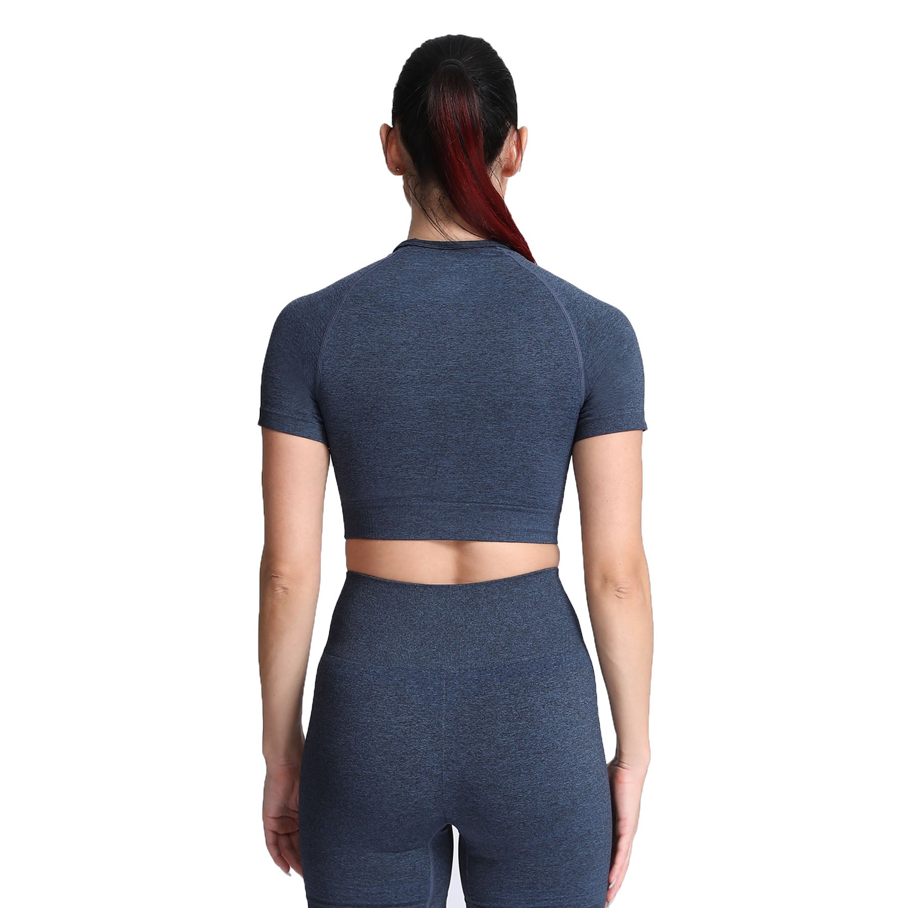 Aoxjox Vital Short Sleeve Crop Tops