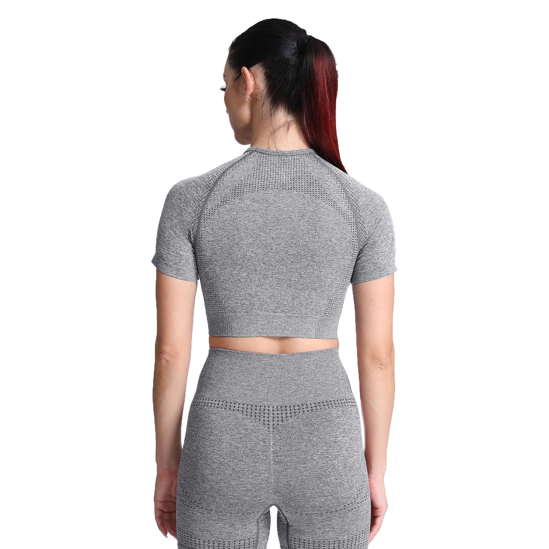 Aoxjox Vital Short Sleeve Crop Tops