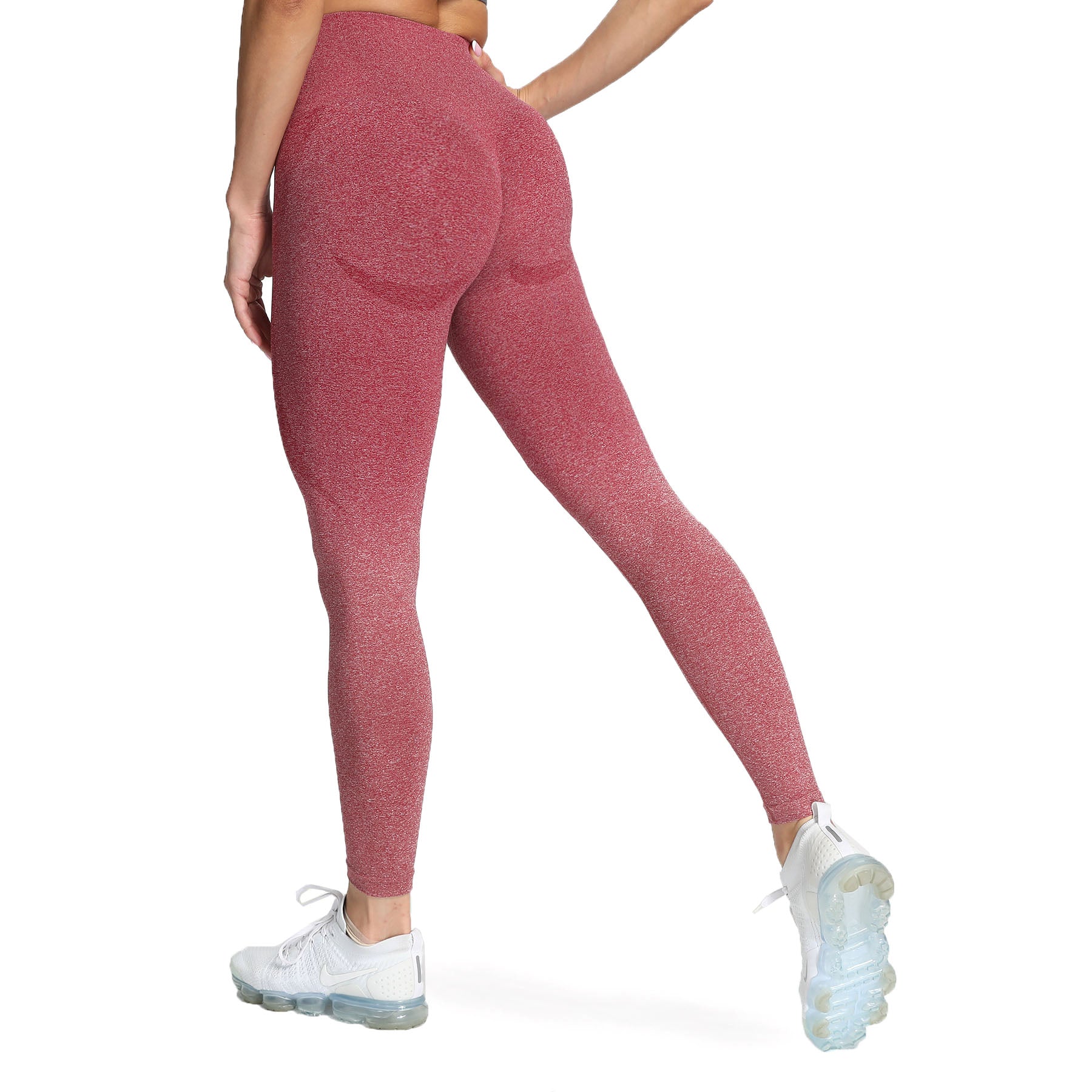 Aoxjox Smile Contour Ombre Seamless Leggings
