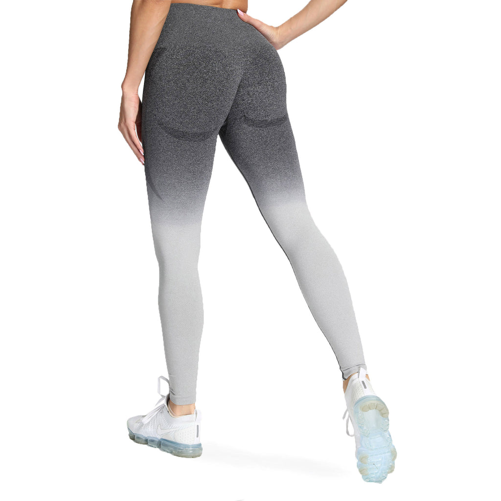 Aoxjox Smile Contour Ombre Seamless Leggings