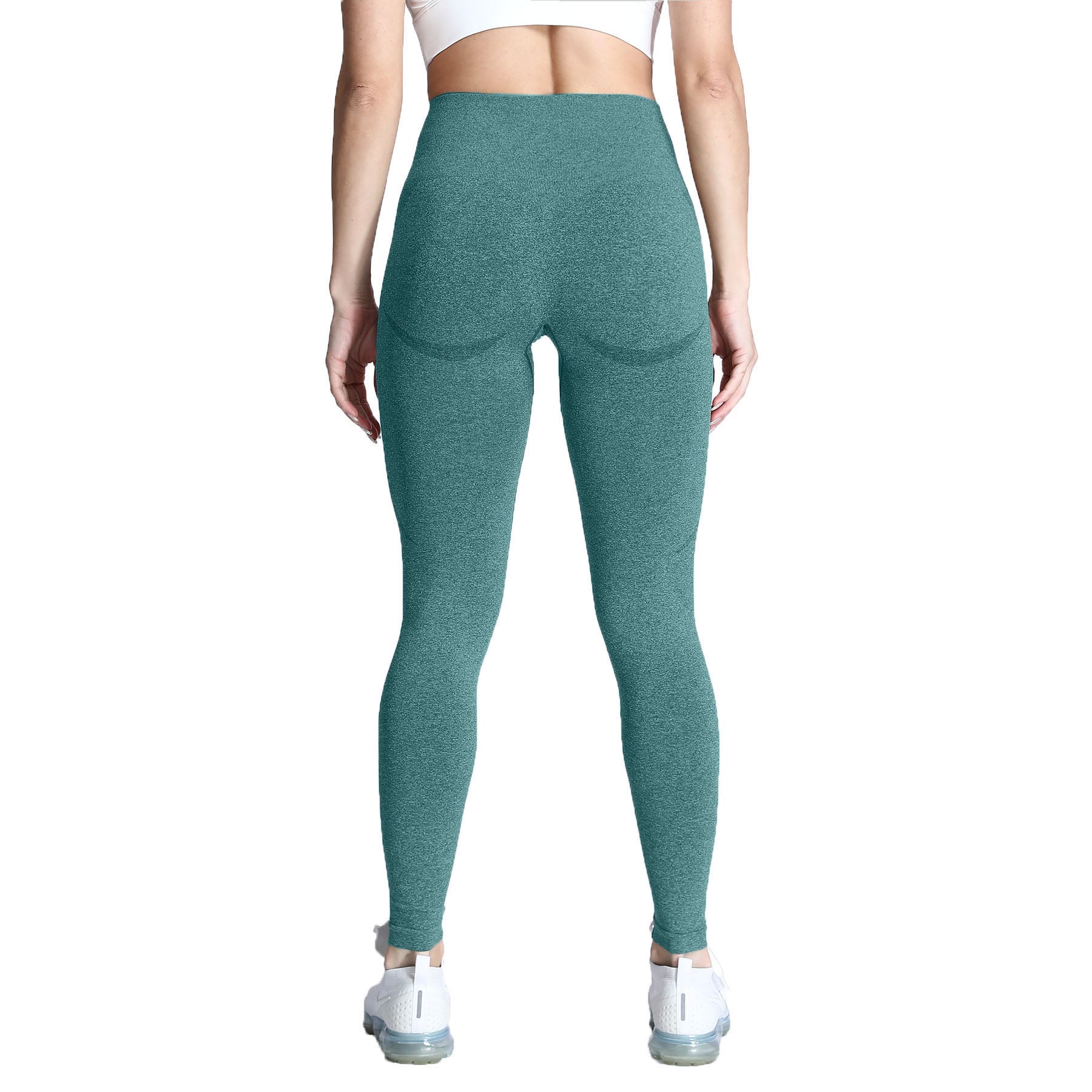 Aoxjox Darks Smile Contour Seamless Leggings