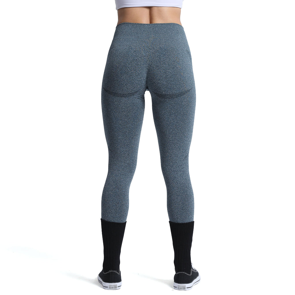 Aoxjox Darks Smile Contour Seamless Leggings