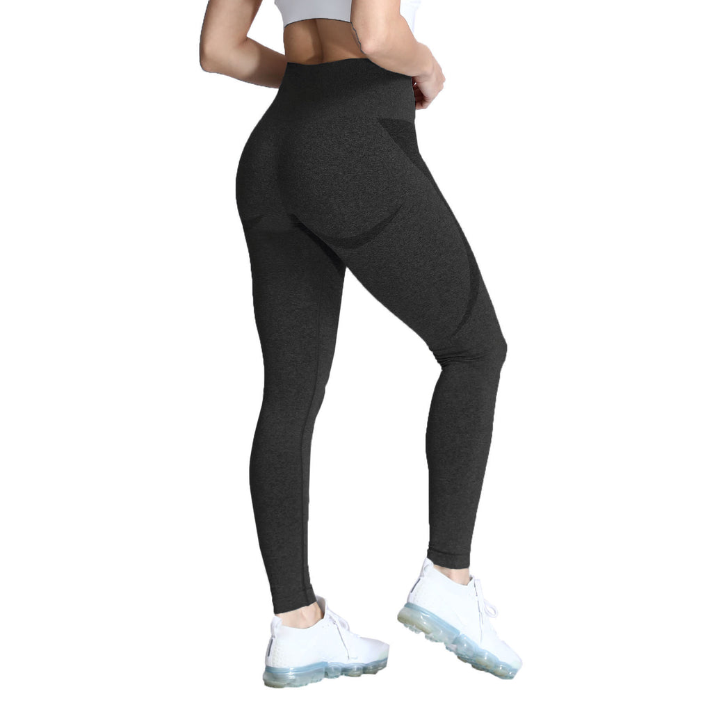 Aoxjox Darks Smile Contour Seamless Leggings