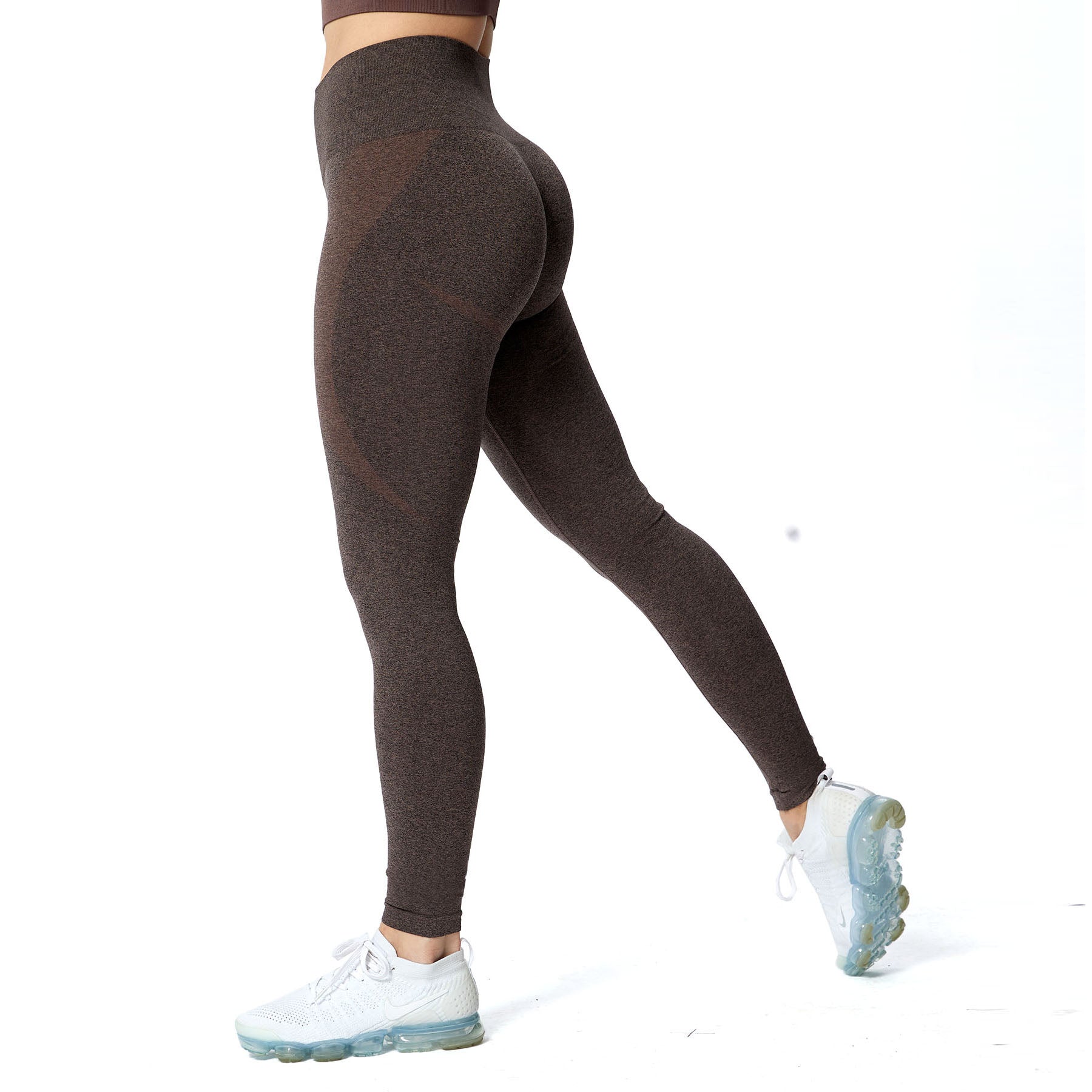 Aoxjox Darks Smile Contour Seamless Leggings