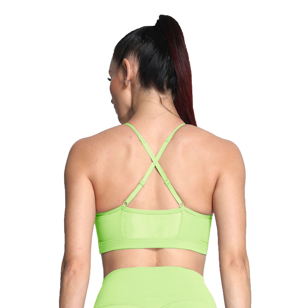 Aoxjox Ruched "Baddie" Sports Bras