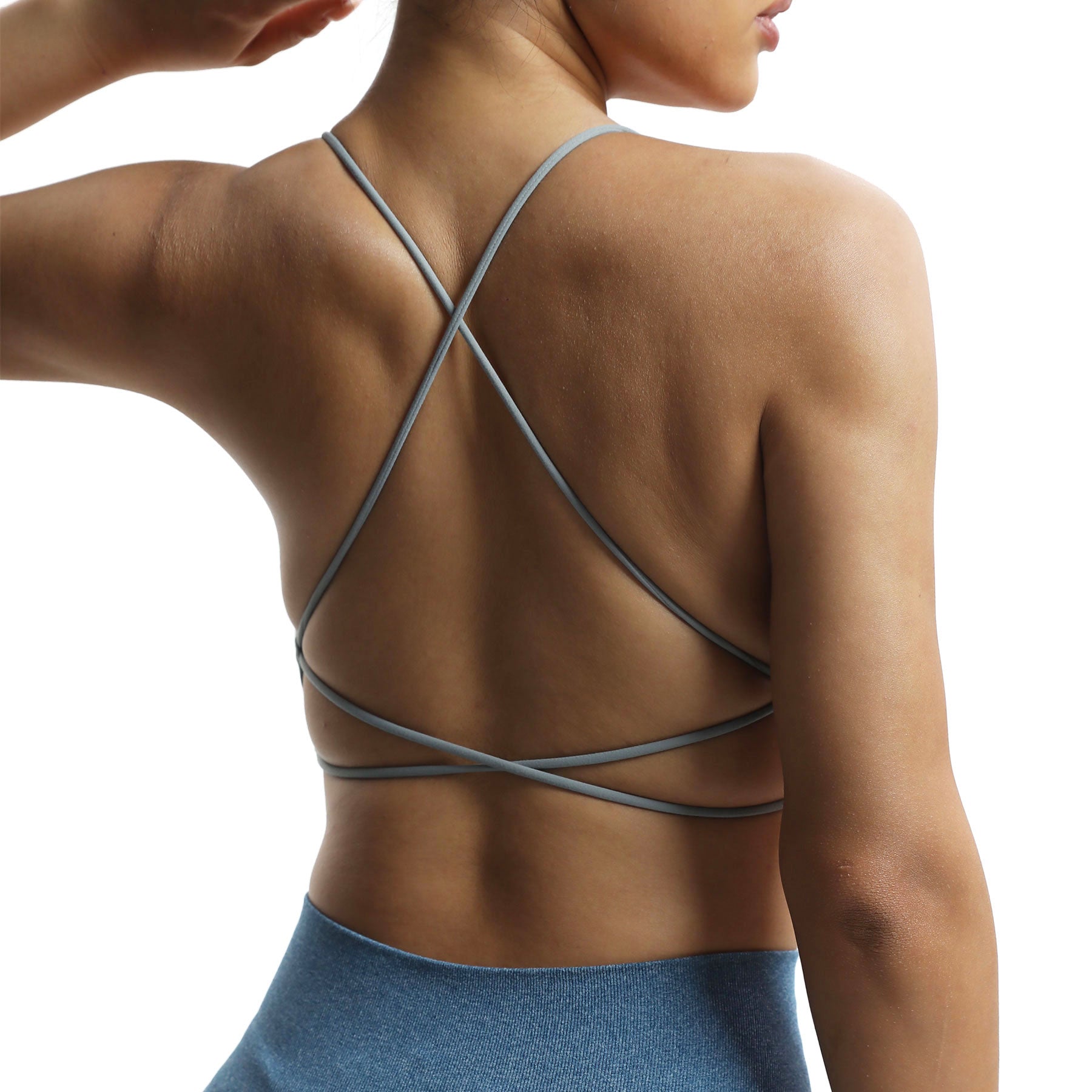 Aoxjox "Veronica" Twist Cross-Back Bra