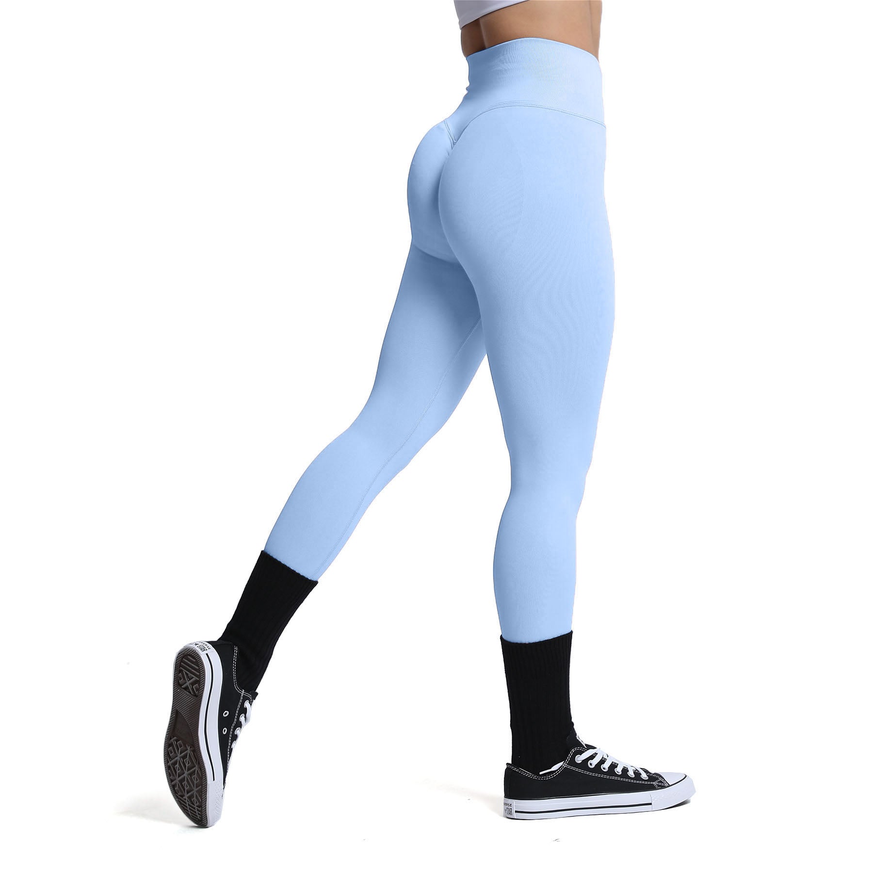 Aoxjox Scrunch Butt Lifting Seamless Leggings