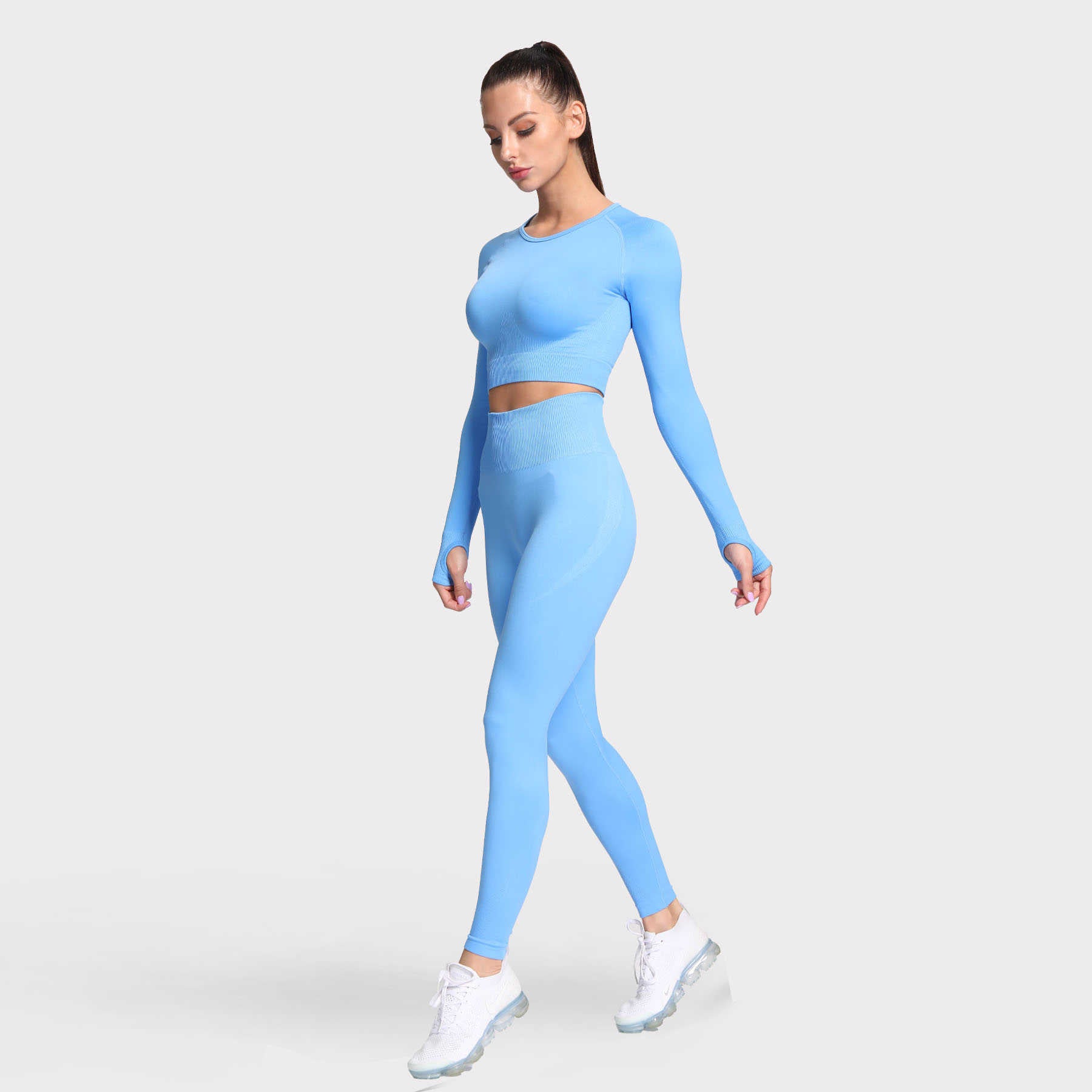 Aoxjox Hyperflex Seamless Crop Top