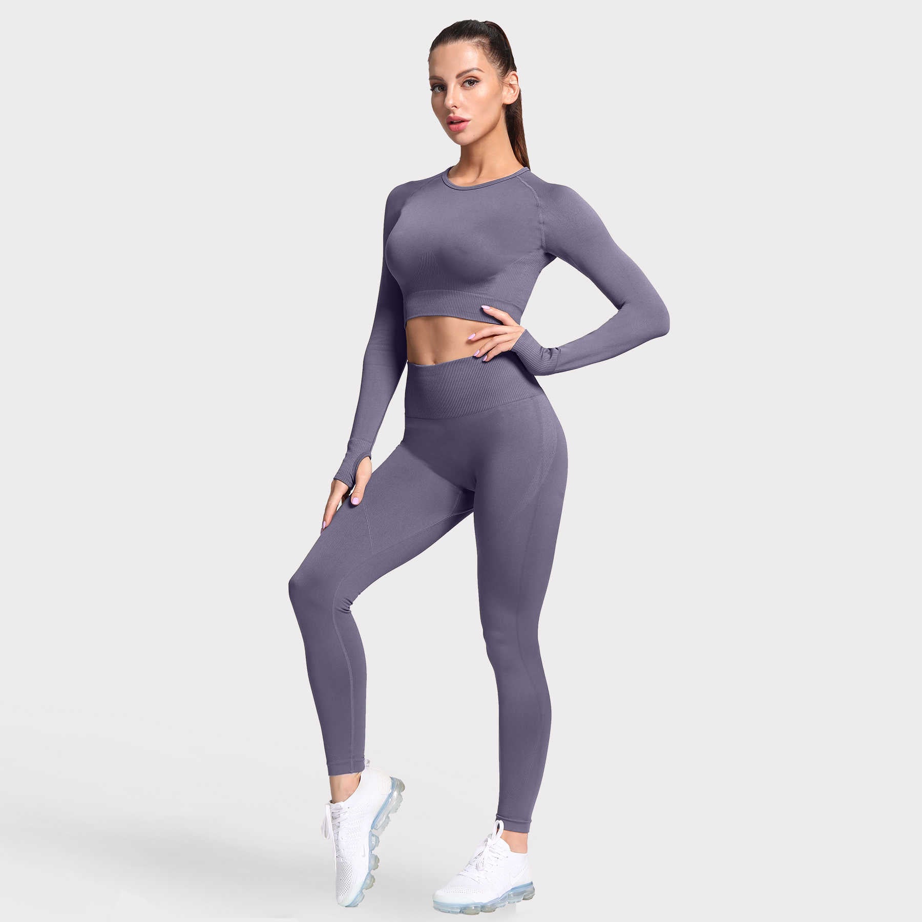 Aoxjox Hyperflex Seamless Crop Top