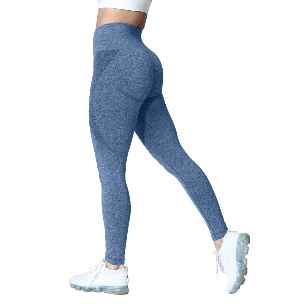 Aoxjox Darks Smile Contour Seamless Leggings