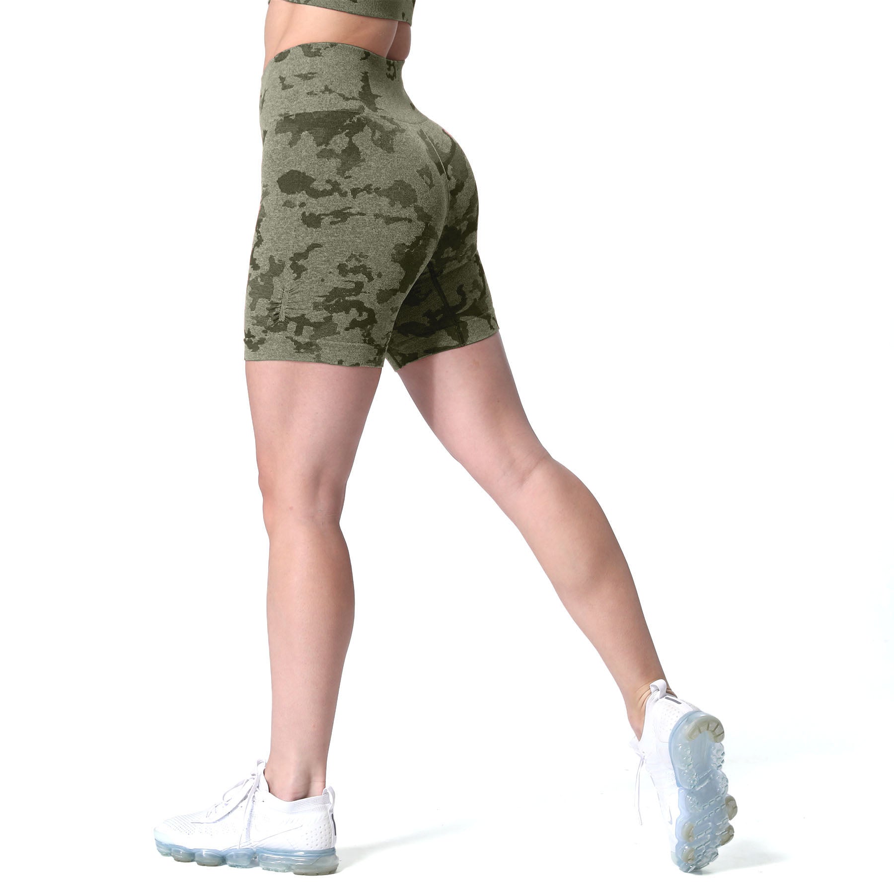 Aoxjox  Camo Seamless 5" Shorts