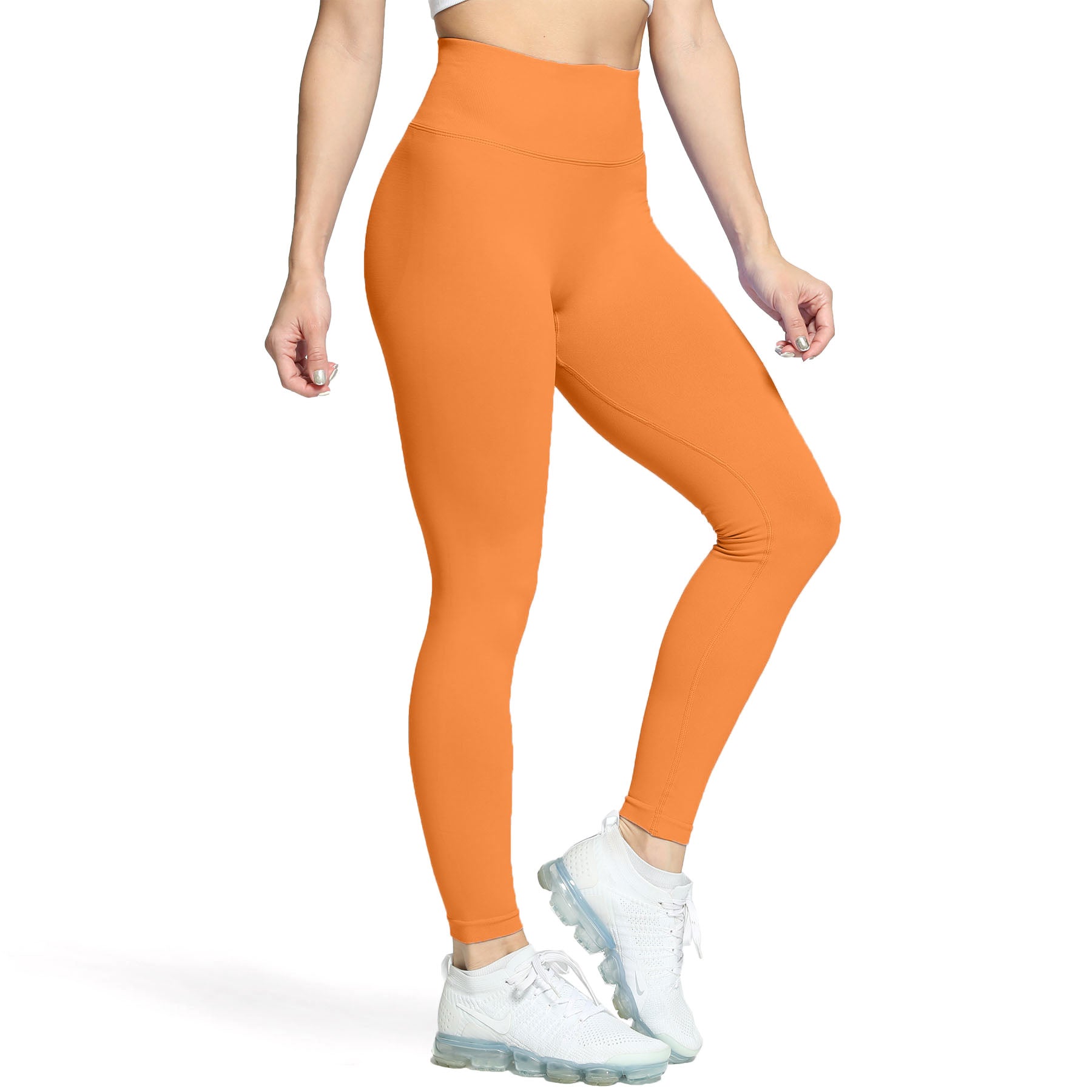 YEOREO Seamless Scrunch Legging Bright Cute Colors Yoga Pant Not Squat  Proof Casual Leggings, #1 Ombre Orange, X-Small : : Clothing,  Shoes & Accessories