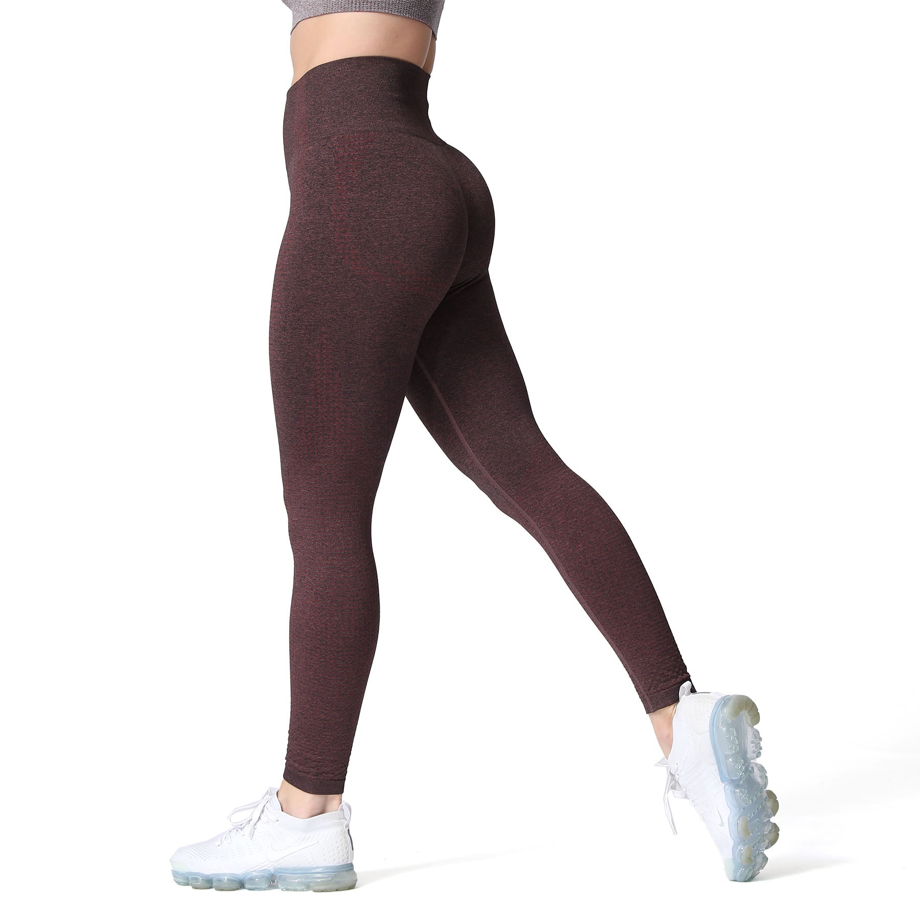 Aoxjox Womens Vital Seamless Leggings Yoga Pants Gym Workout Leggings