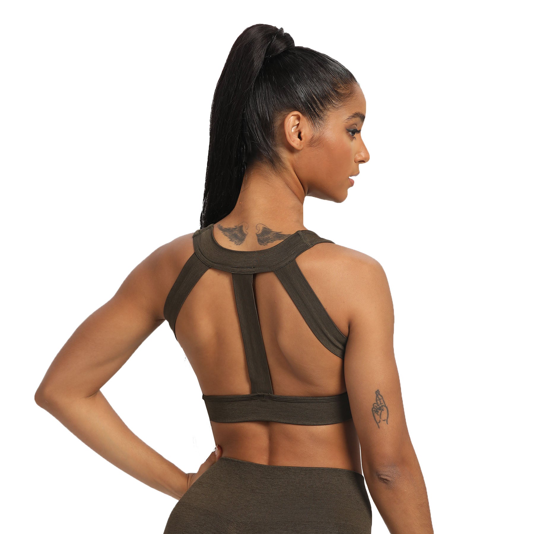 Aoxjox Front Cut-out "Journey" Seamless Bra