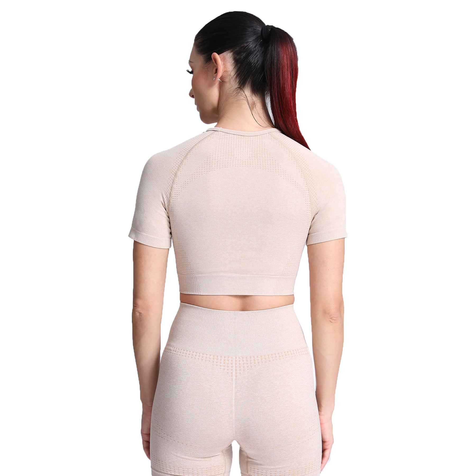 Aoxjox Vital Short Sleeve Crop Tops