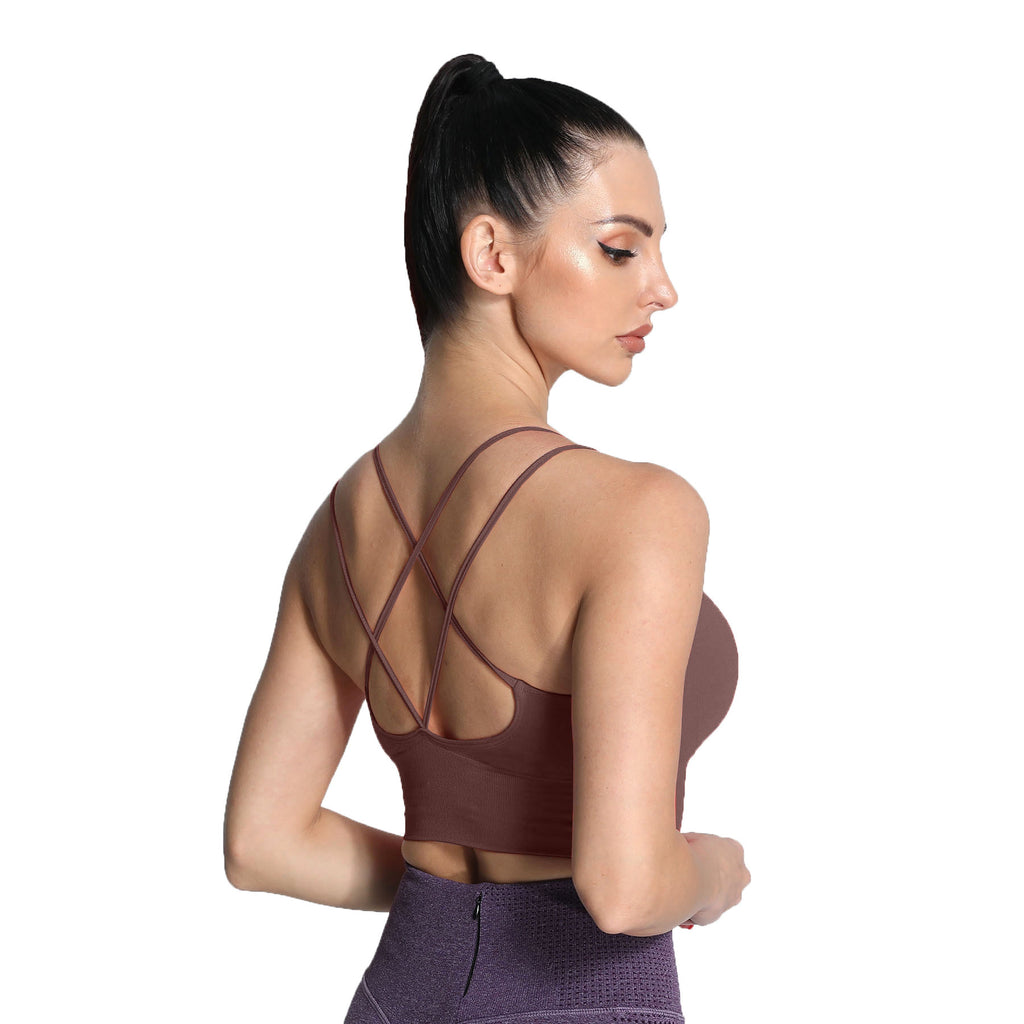 Aoxjox Crisscross Revelation Seamless Bras