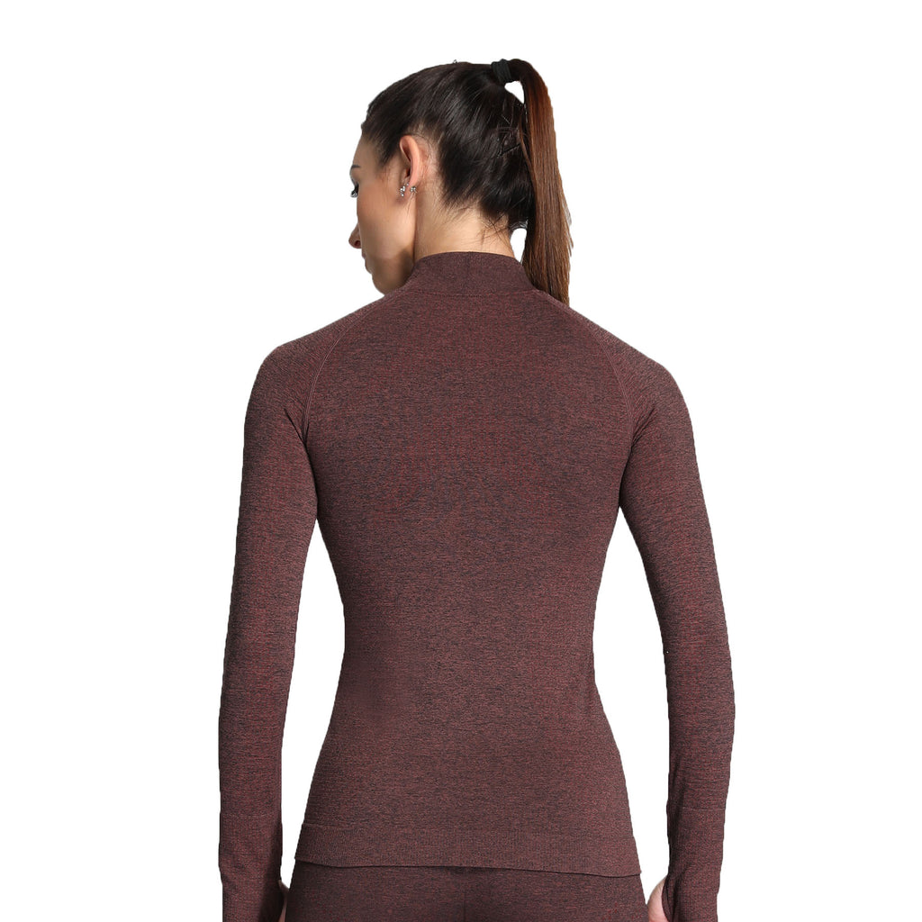Aoxjox Women's Vital Long Sleeve Quarter Zip Pullover