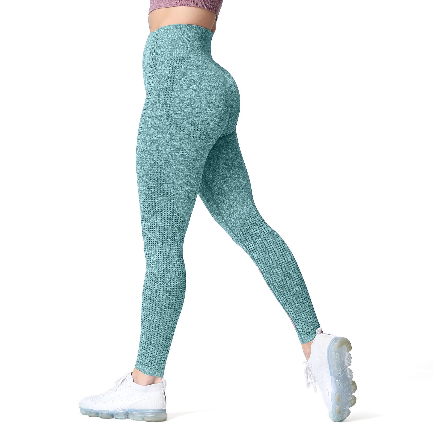 EHQJNJ Compression Seamless Leggings Lifting Fitness Jogger Activewear  Breathable High Waist Yoga Pants 