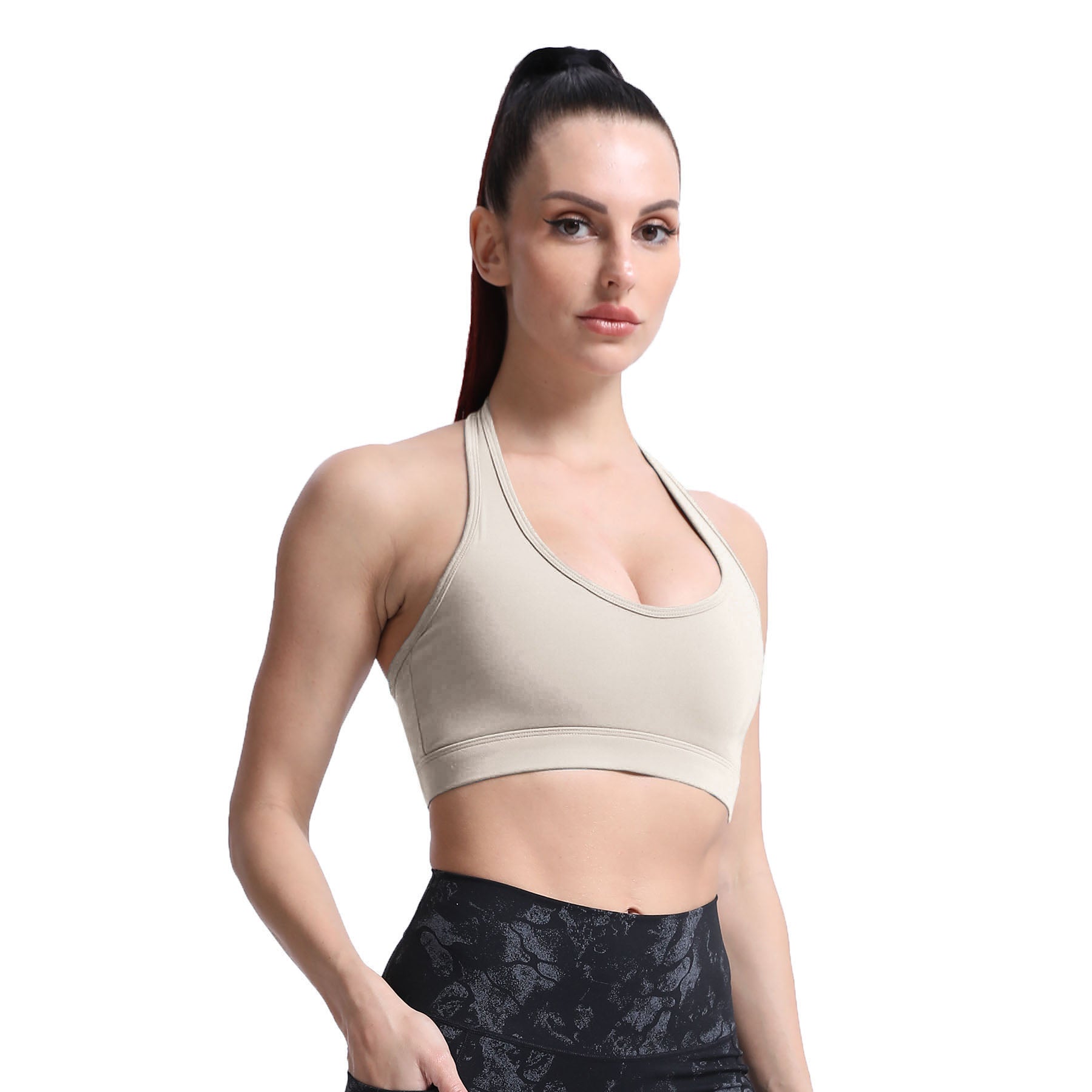 Aoxjox Halter Sports Bras
