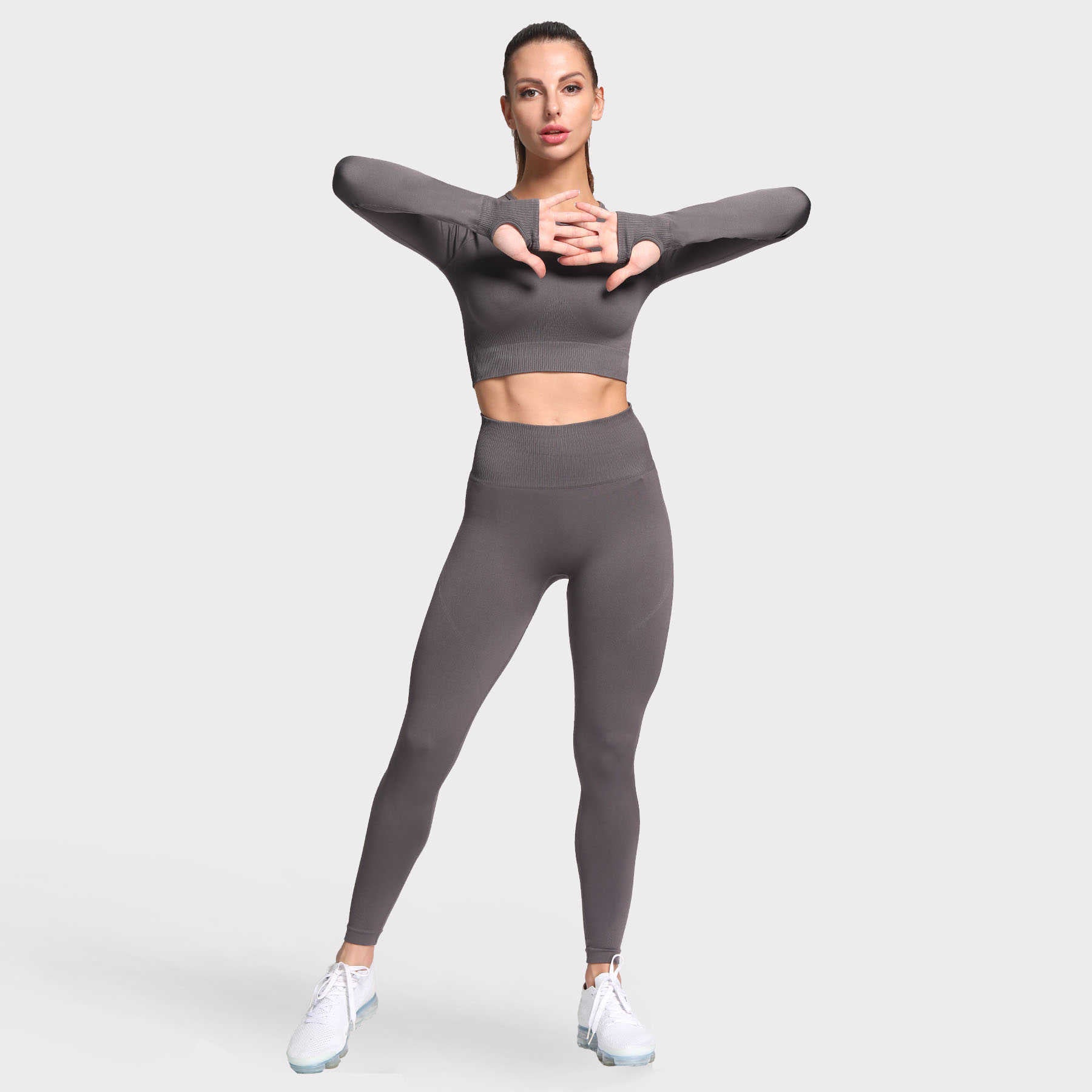 Aoxjox Hyperflex Seamless Crop Top