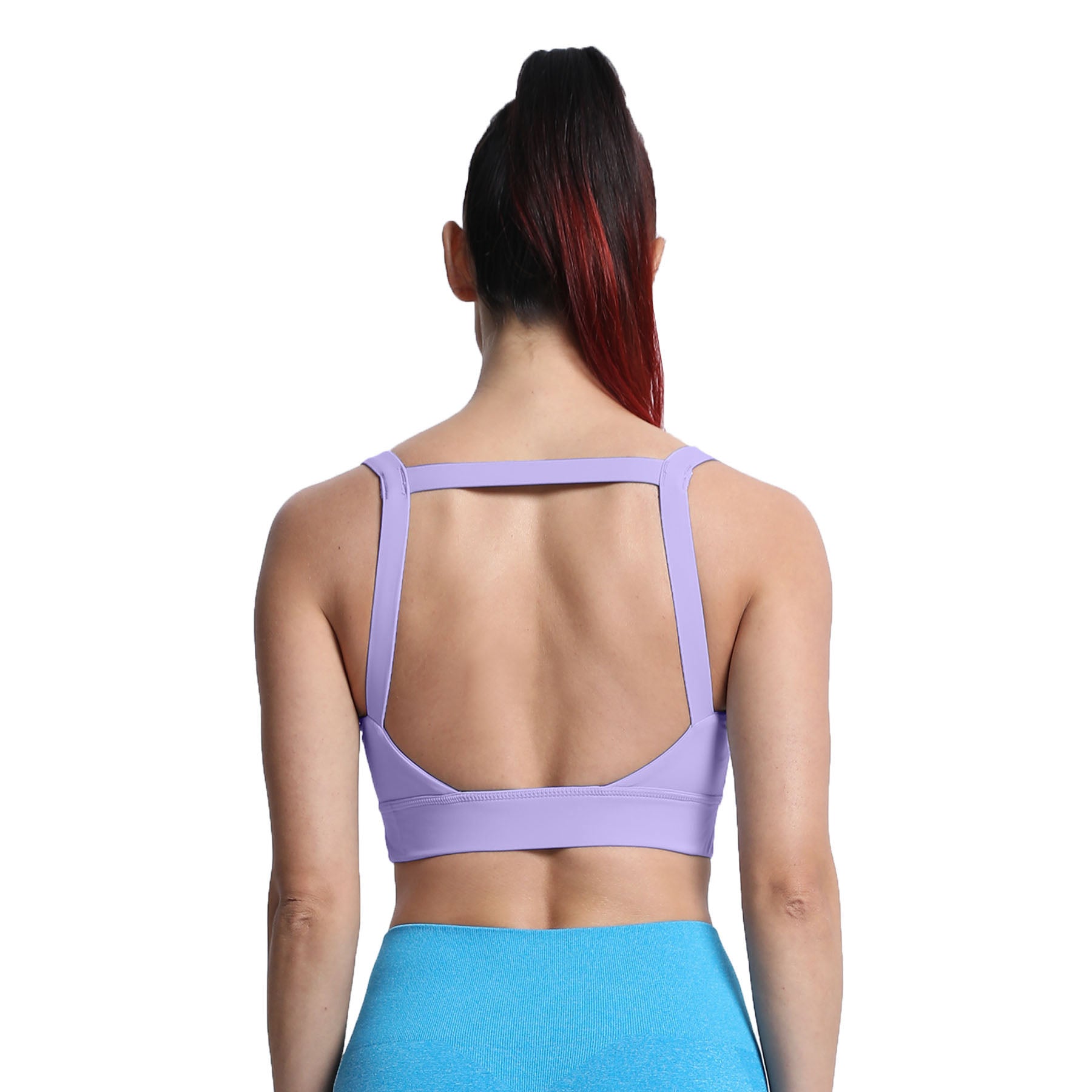 Aoxjox Tube top thick strap open back Bras