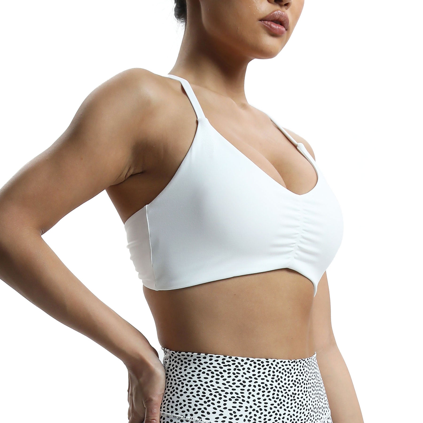 Aoxjox "Molly" Ruched  Adjustable Bra