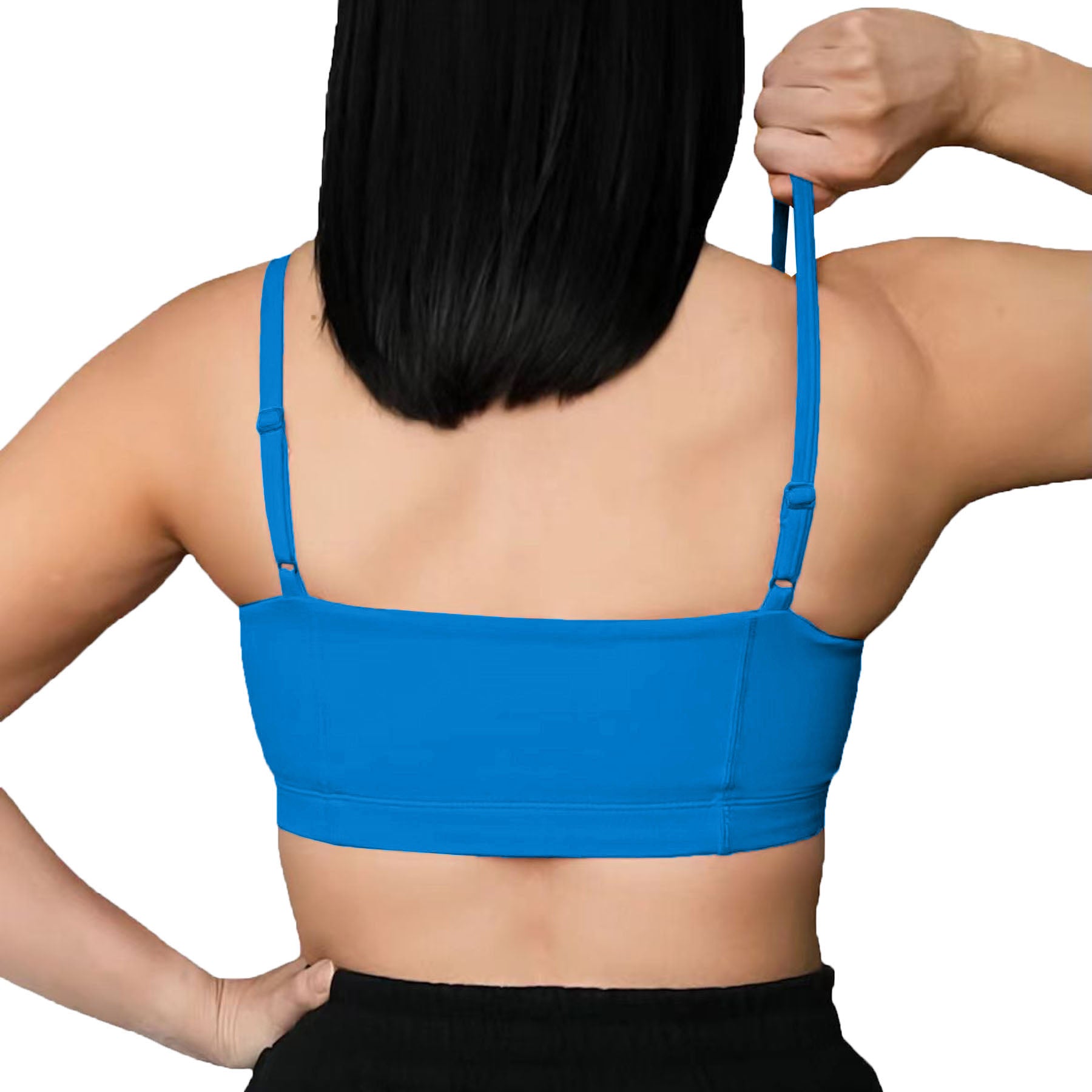 Aoxjox Women's Workout Sports Bras Fitness Backless Padded Define Sculpt  Racerback Bra Yoga Crop Tank Top, Cascade Blue, XX-Small : :  Clothing, Shoes & Accessories