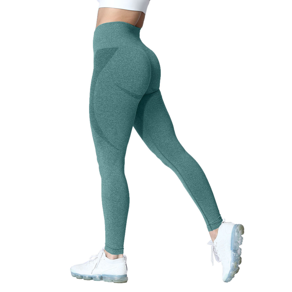 Aoxjox Darks Smile Contour Seamless Leggings