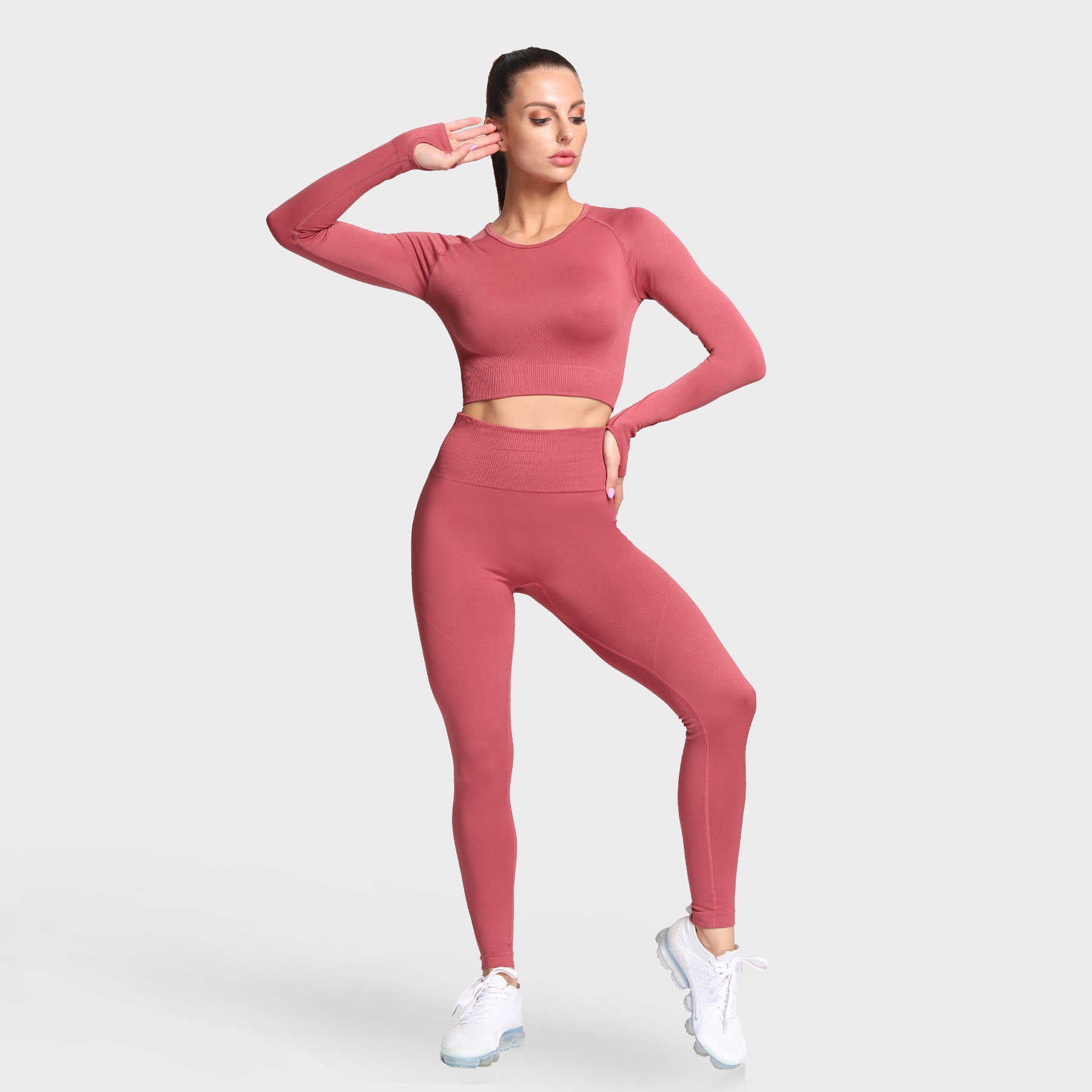 Aoxjox Hyperflex Seamless Crop Top